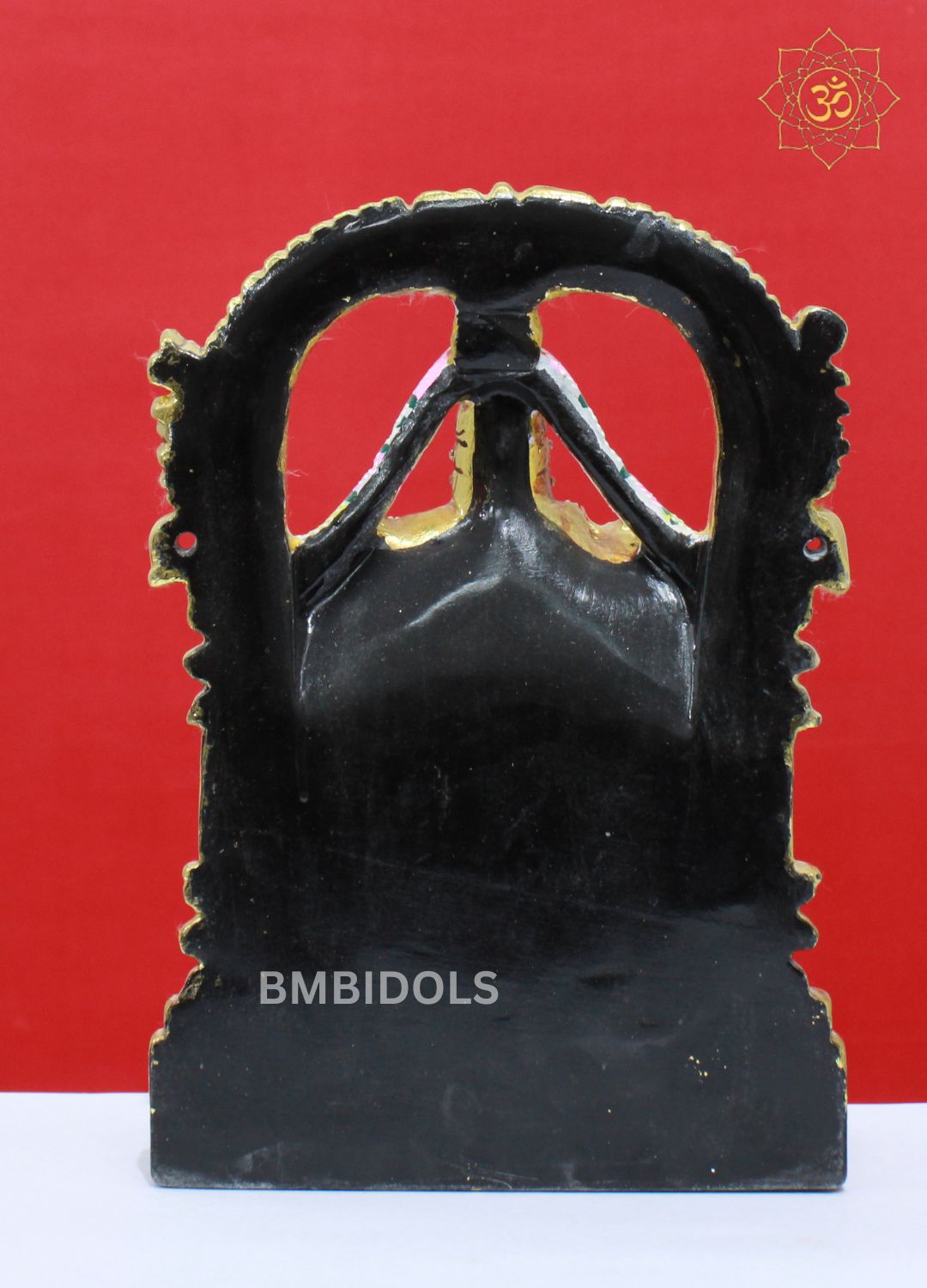 Black Stone Tirupati Balaji Statue for Homes and Temples in 12inches