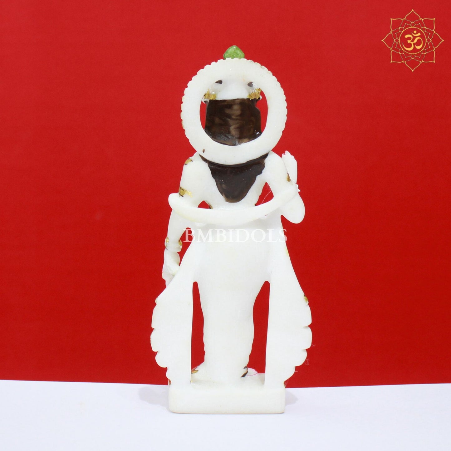 Small Marble Radha Krishna Idol in 9inches for Home Temple
