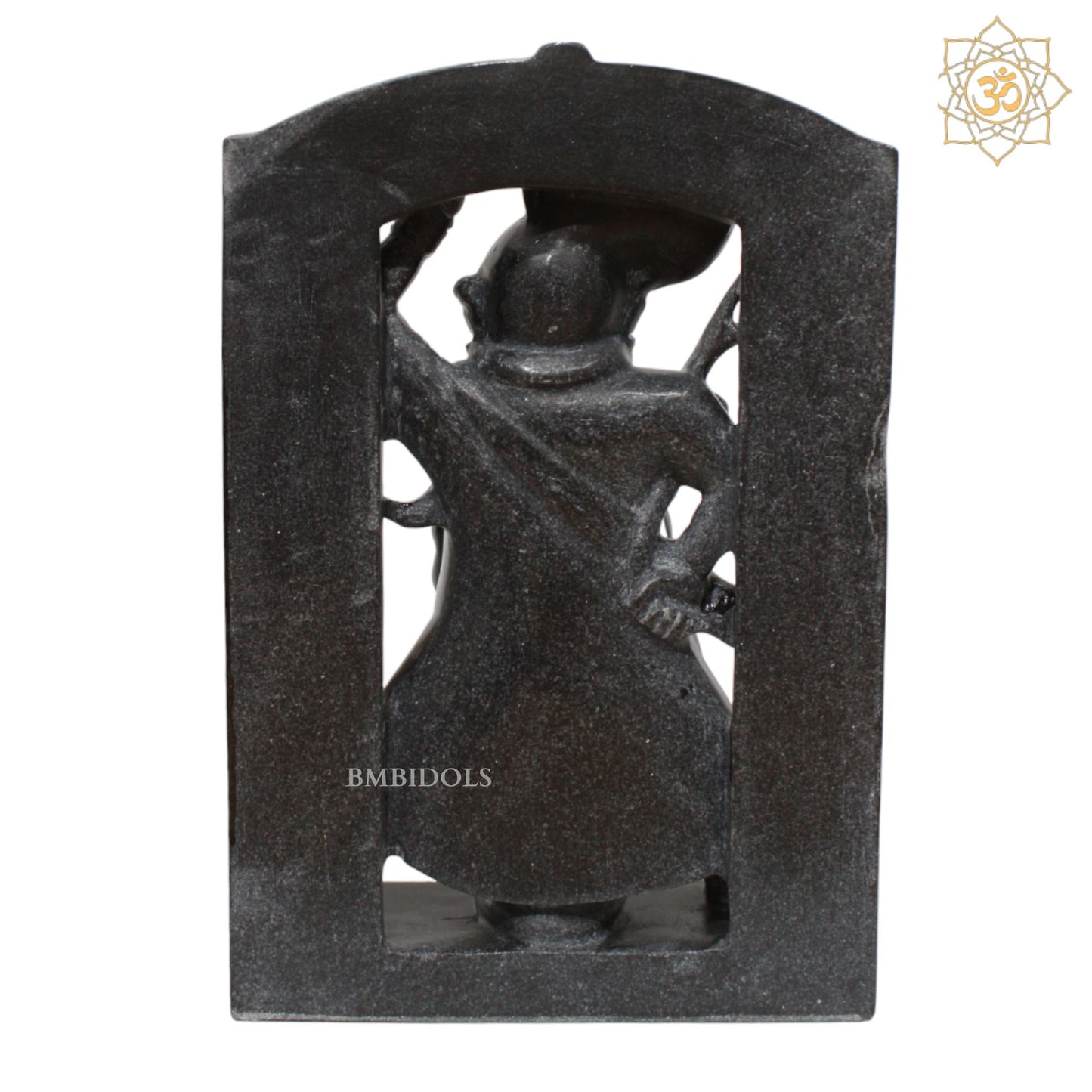 Black Shrinath Ji Statue for Homes and Temples in 12inches