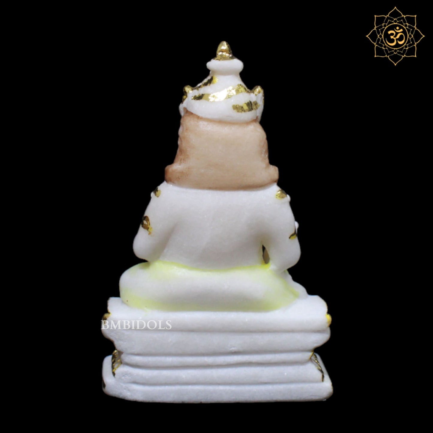 Marble Kuber Marble Murti for Homes and Temples in 7inch