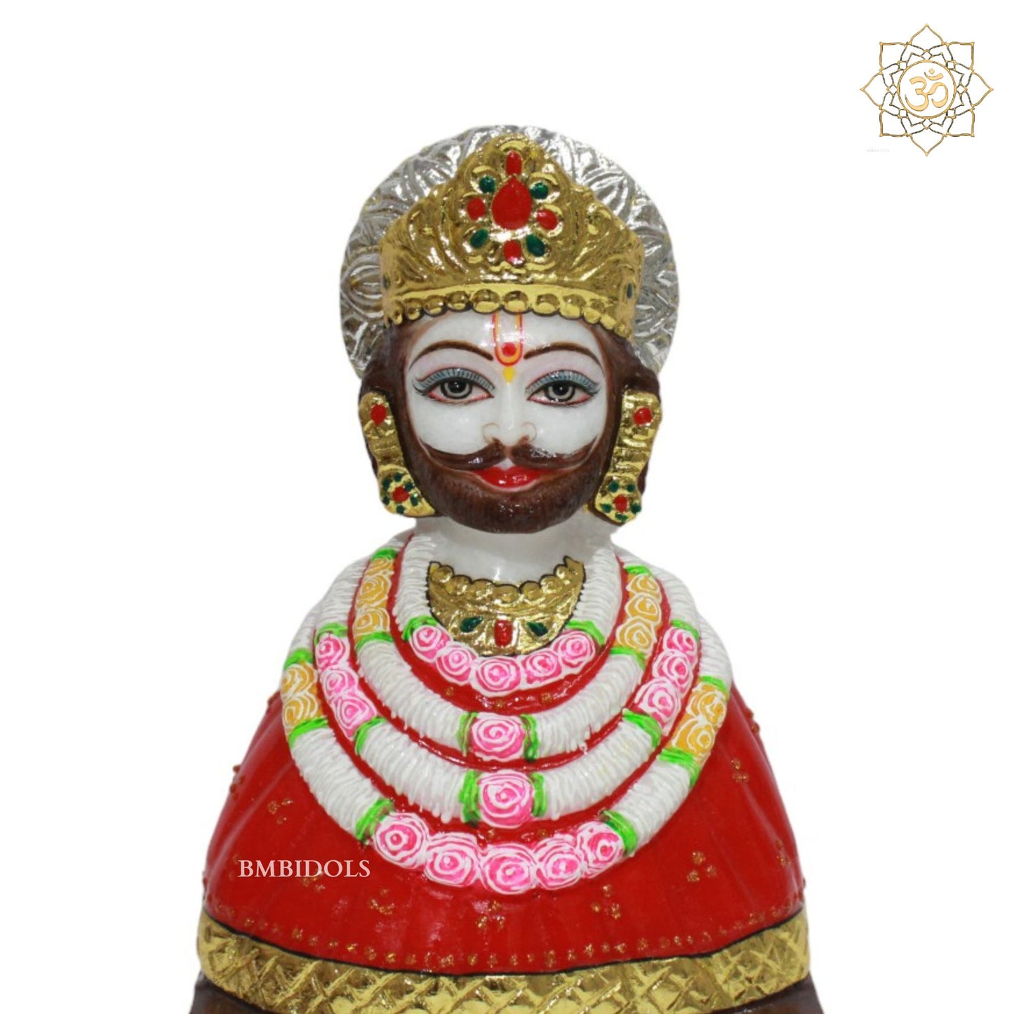 Khatu Shyam Baba Marble Murti for Homes and Temples