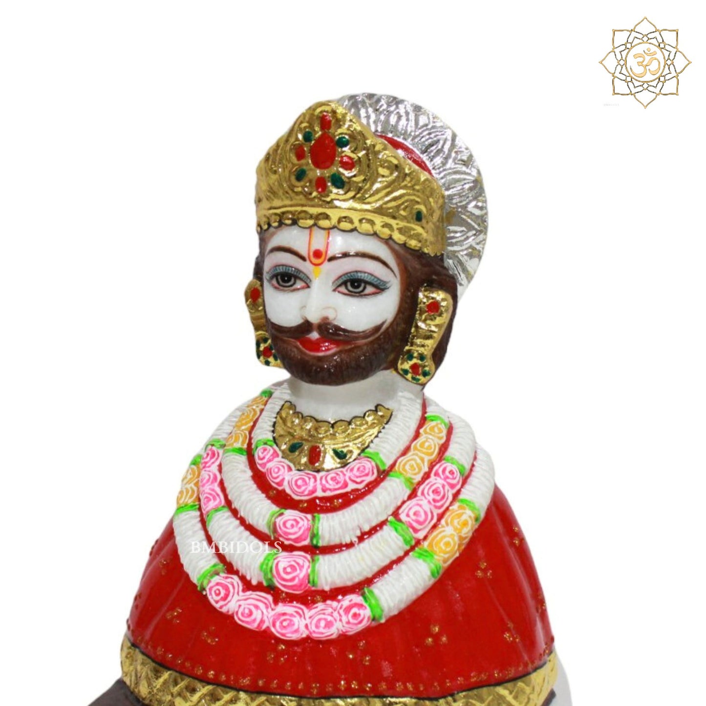 Khatu Shyam Baba Marble Murti for Homes and Temples