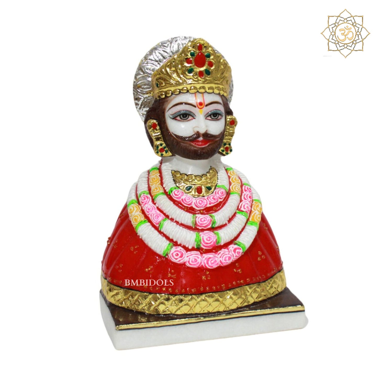 Khatu Shyam Baba Marble Murti for Homes and Temples