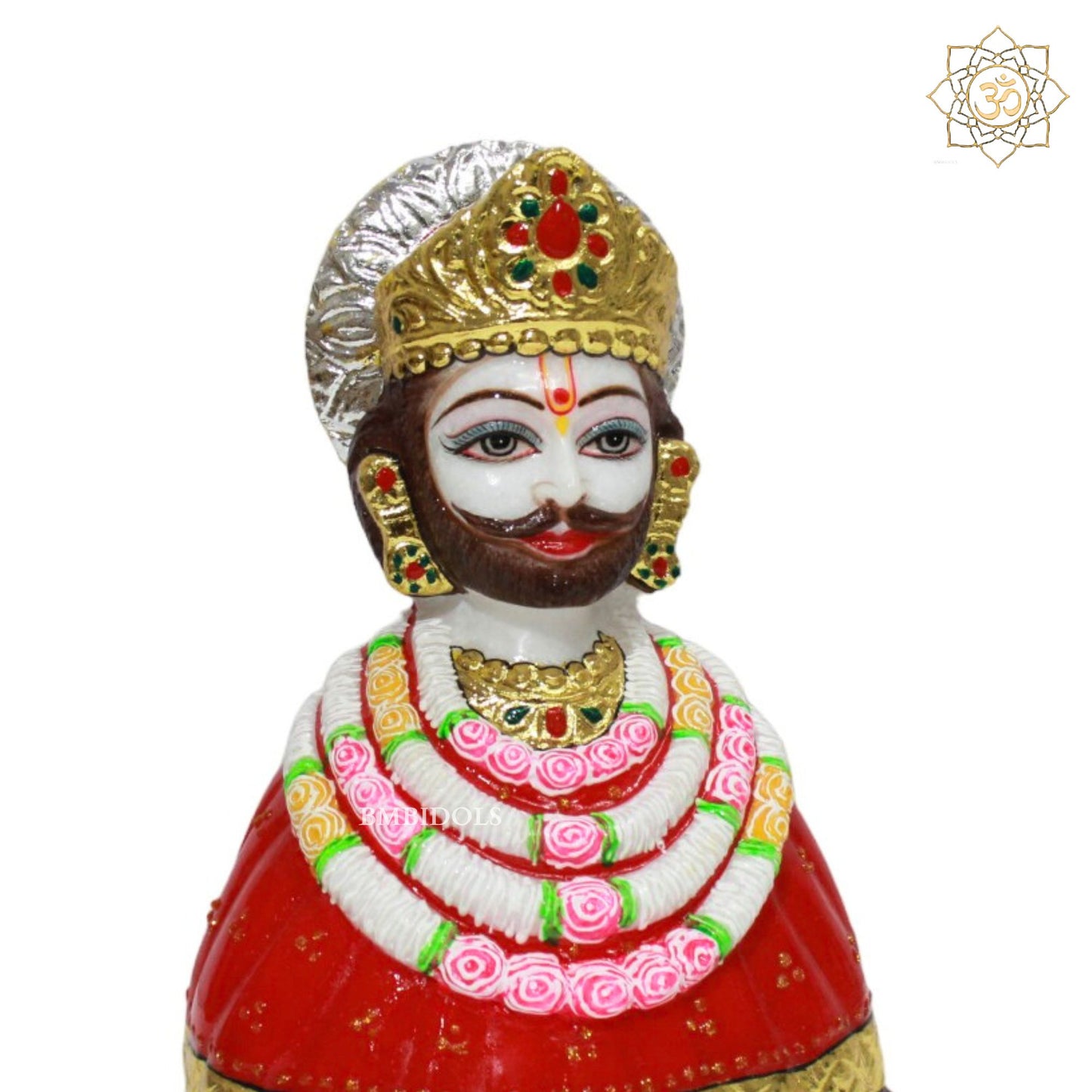 Khatu Shyam Baba Marble Murti for Homes and Temples