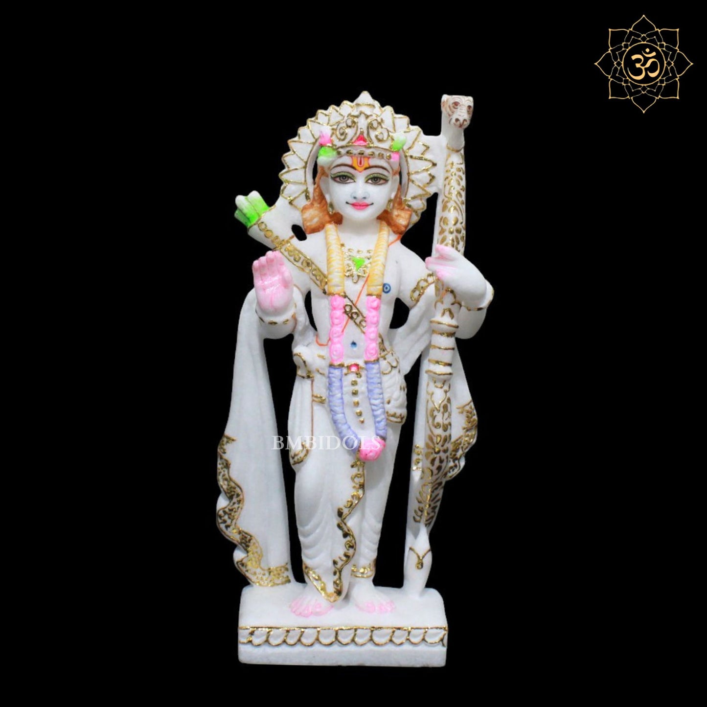Ram Darbar Marble Murti for Homes and Temples in 1feet