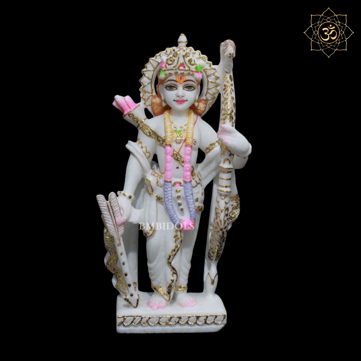 Ram Darbar Marble Murti for Homes and Temples in 1feet