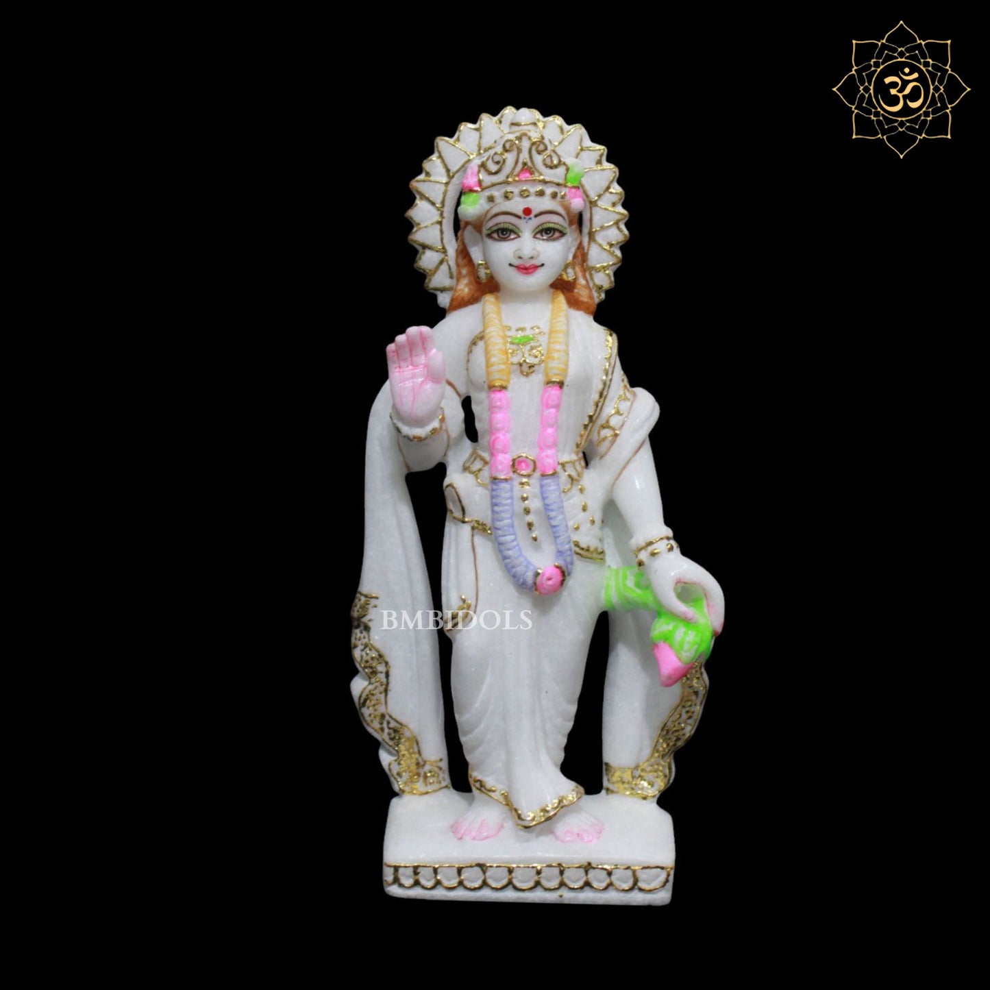 Ram Darbar Marble Murti for Homes and Temples in 1feet