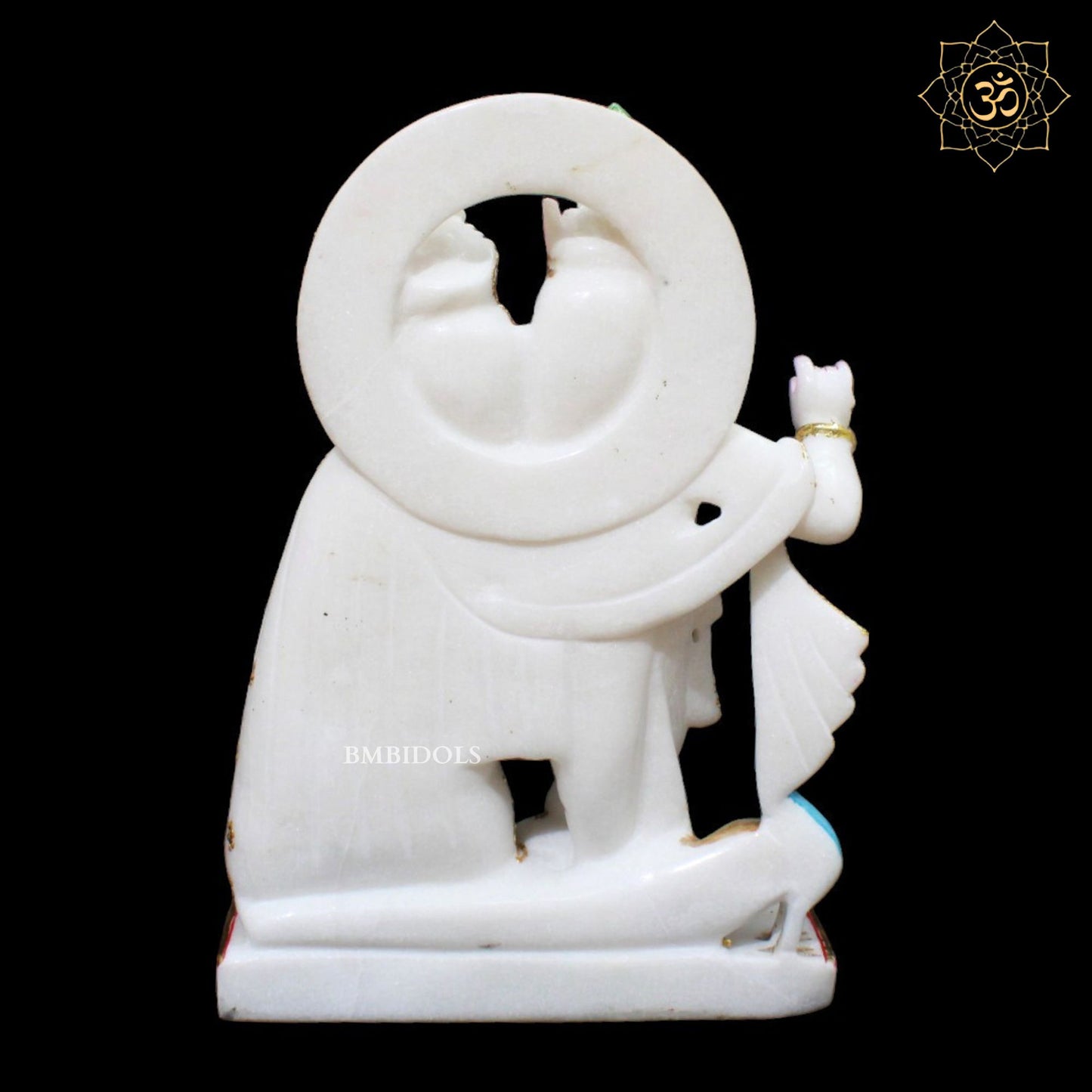 Marble Jugal Radha Krishna Murti for Homes and Temples in 12inches