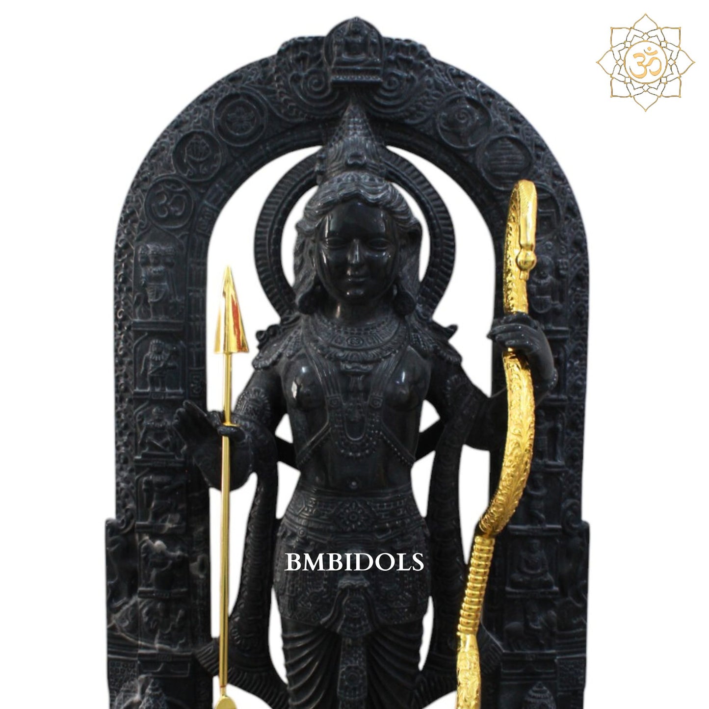3feet Black Stone Ram Lala Murti of Ayodhya