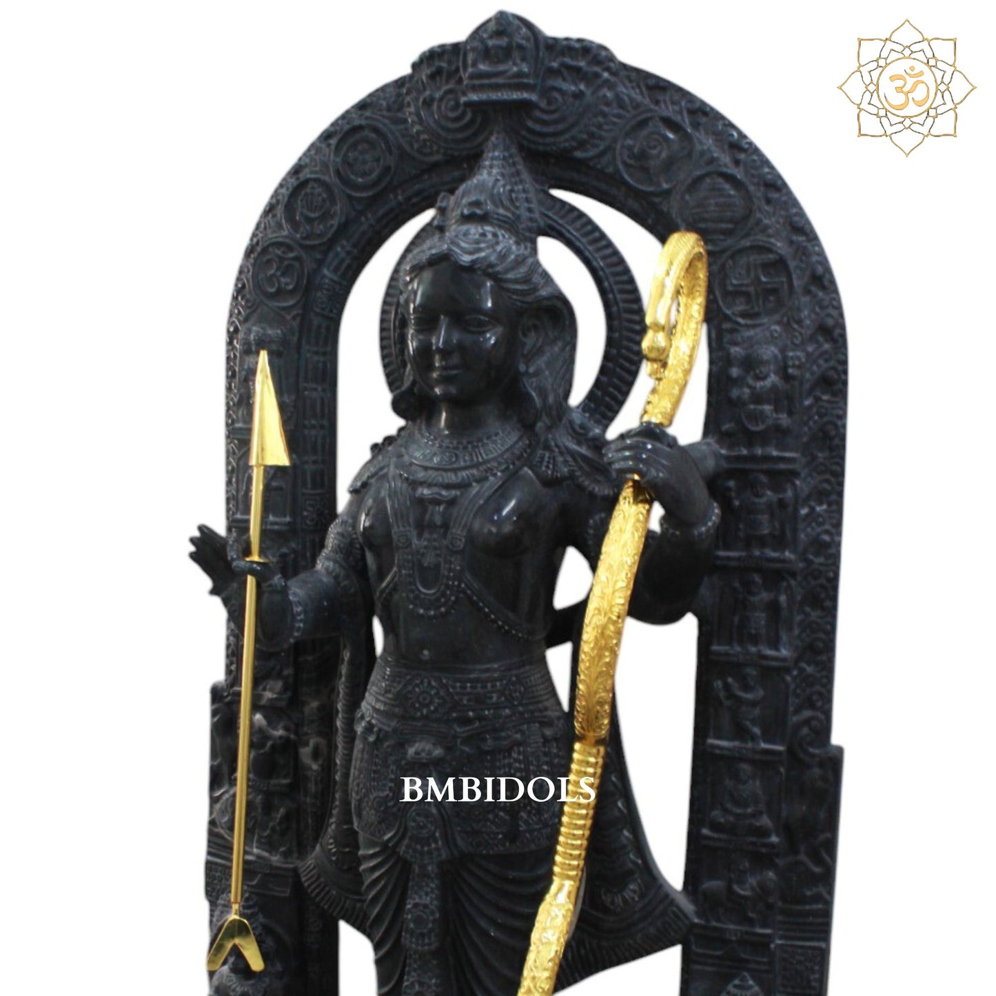 3feet Black Stone Ram Lala Murti of Ayodhya