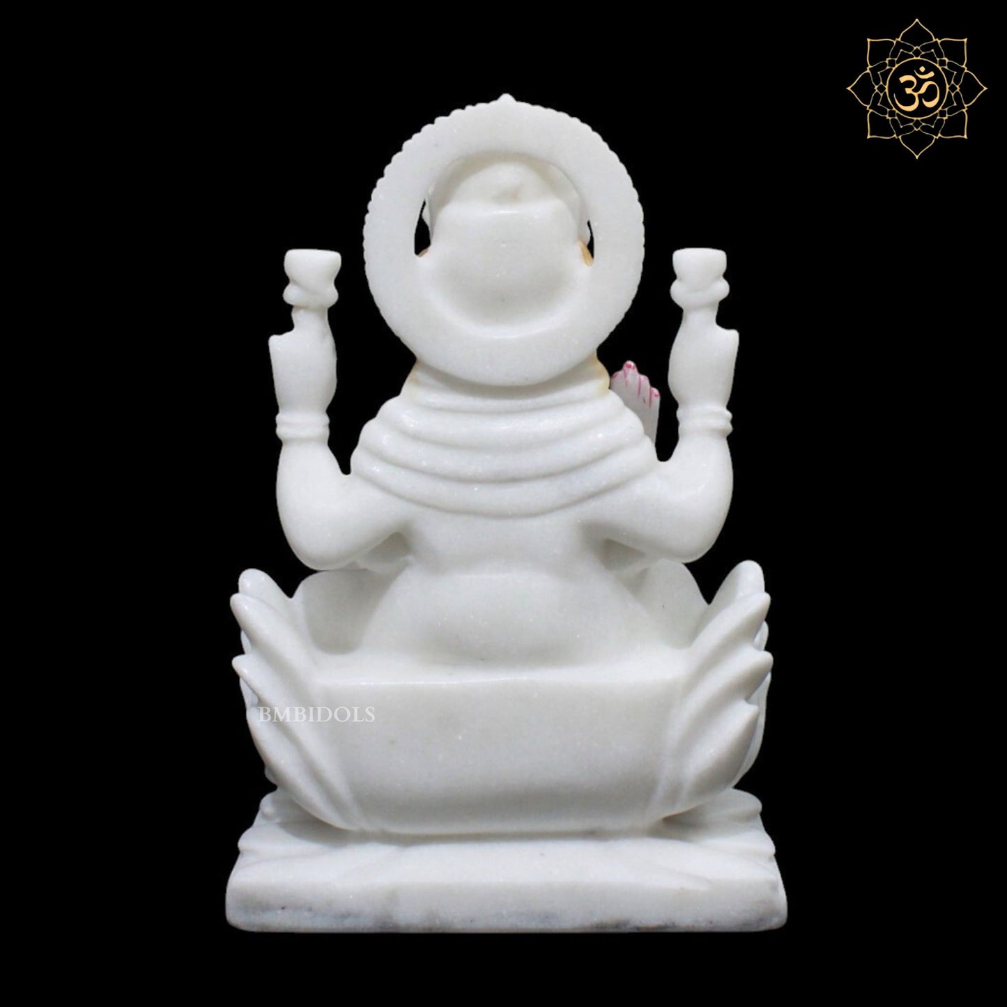 Lakshmi Maa Marble Murti for Homes and Temples in 12inches