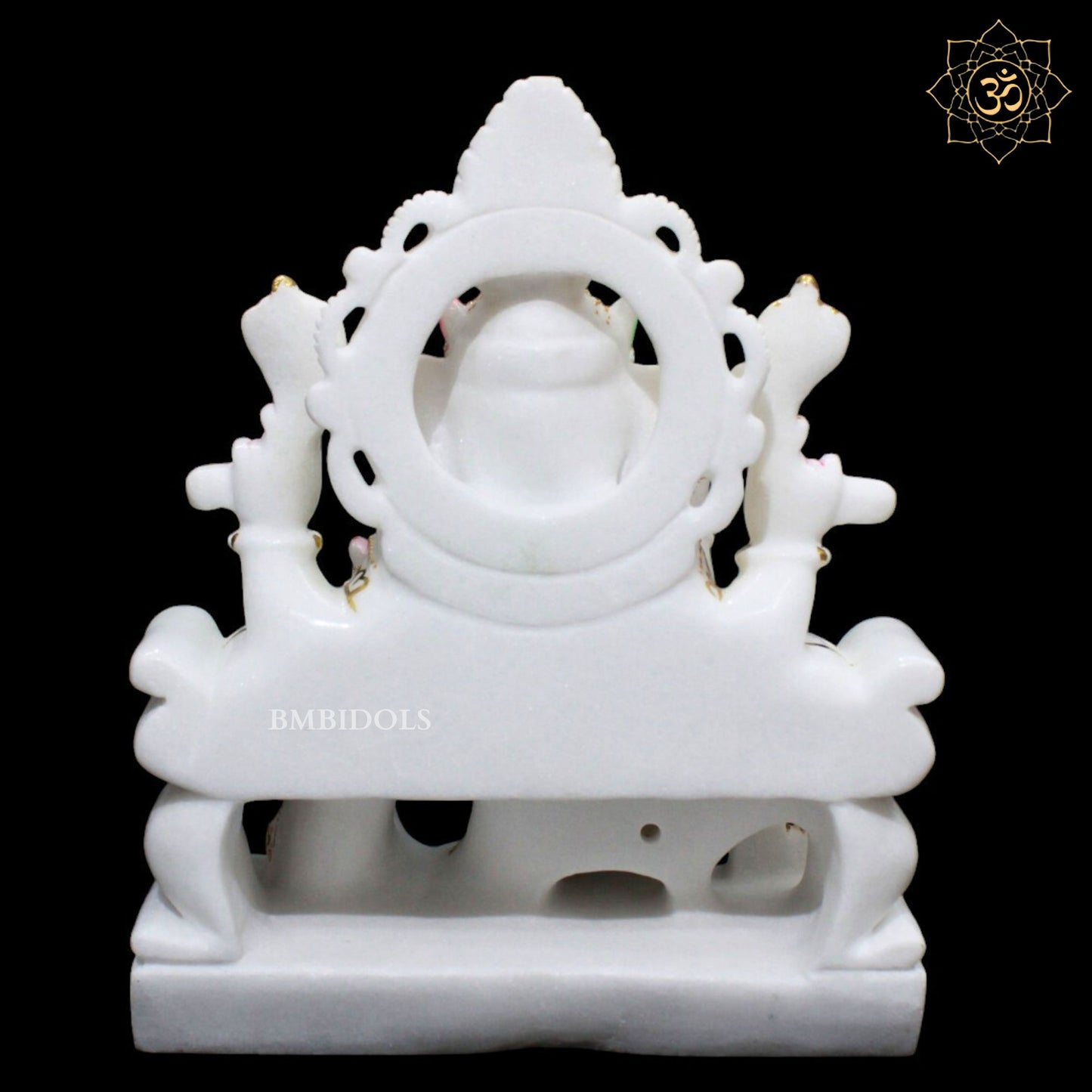 Ganesh Marble Murti for Homes and Temples in 15inches