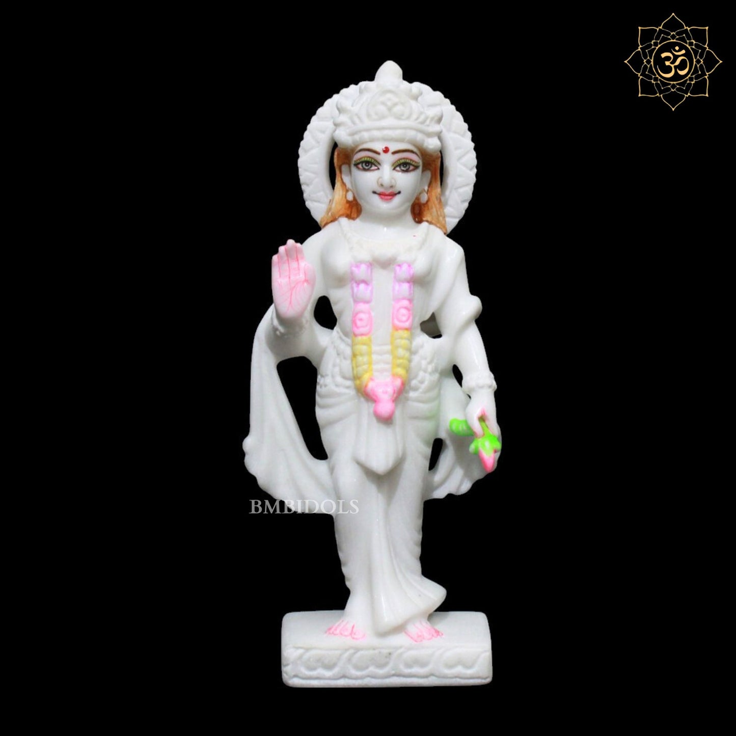 Marble Lakshmi Narayan Murti in Standing Posture in 9inches