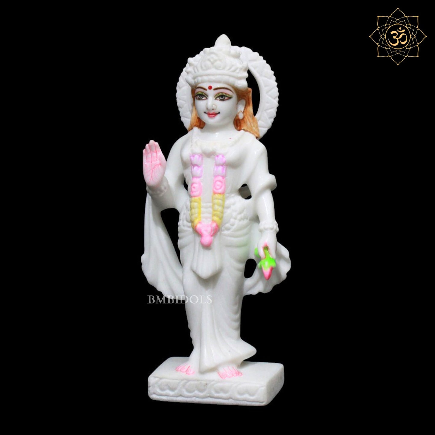Marble Lakshmi Narayan Murti in Standing Posture in 9inches