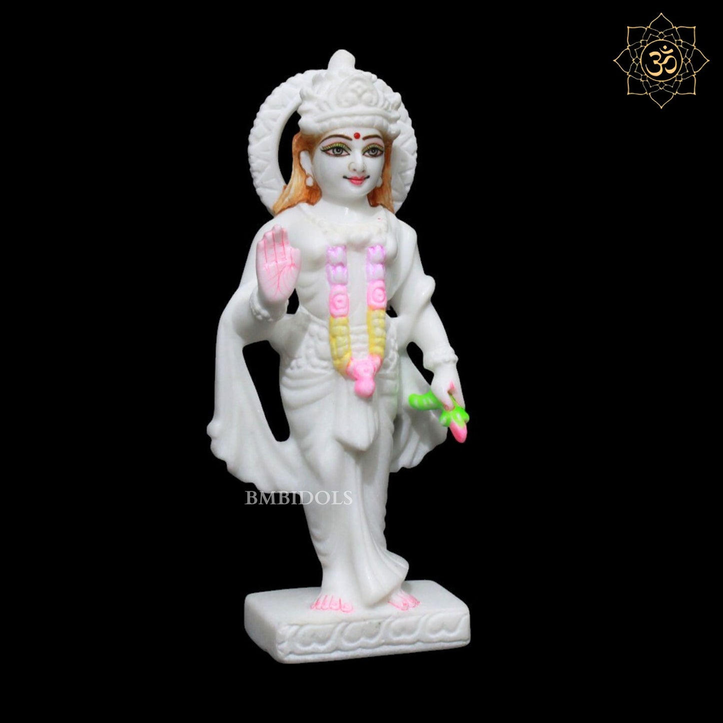 Marble Lakshmi Narayan Murti in Standing Posture in 9inches