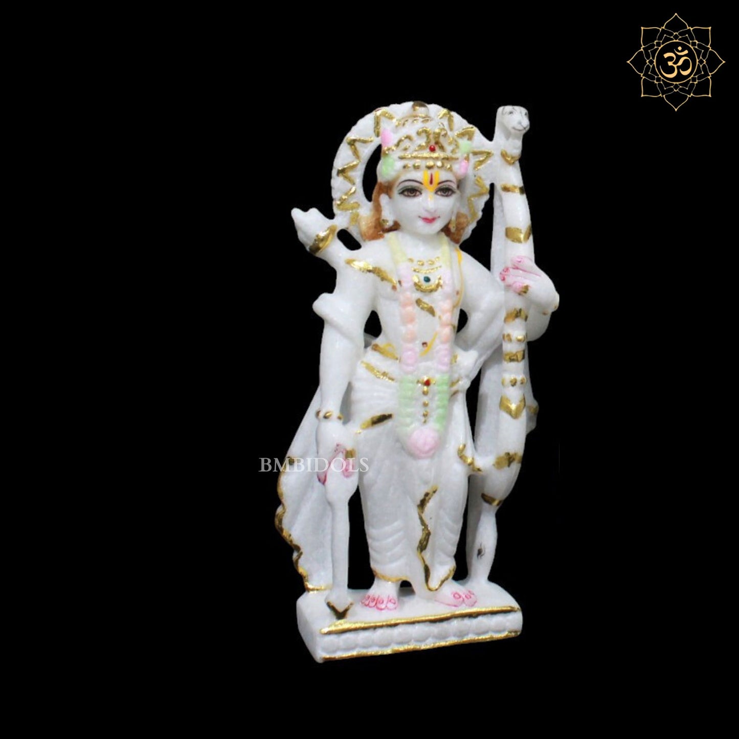 Ram Darbar Marble Statue for Homes and Temples in 9inches