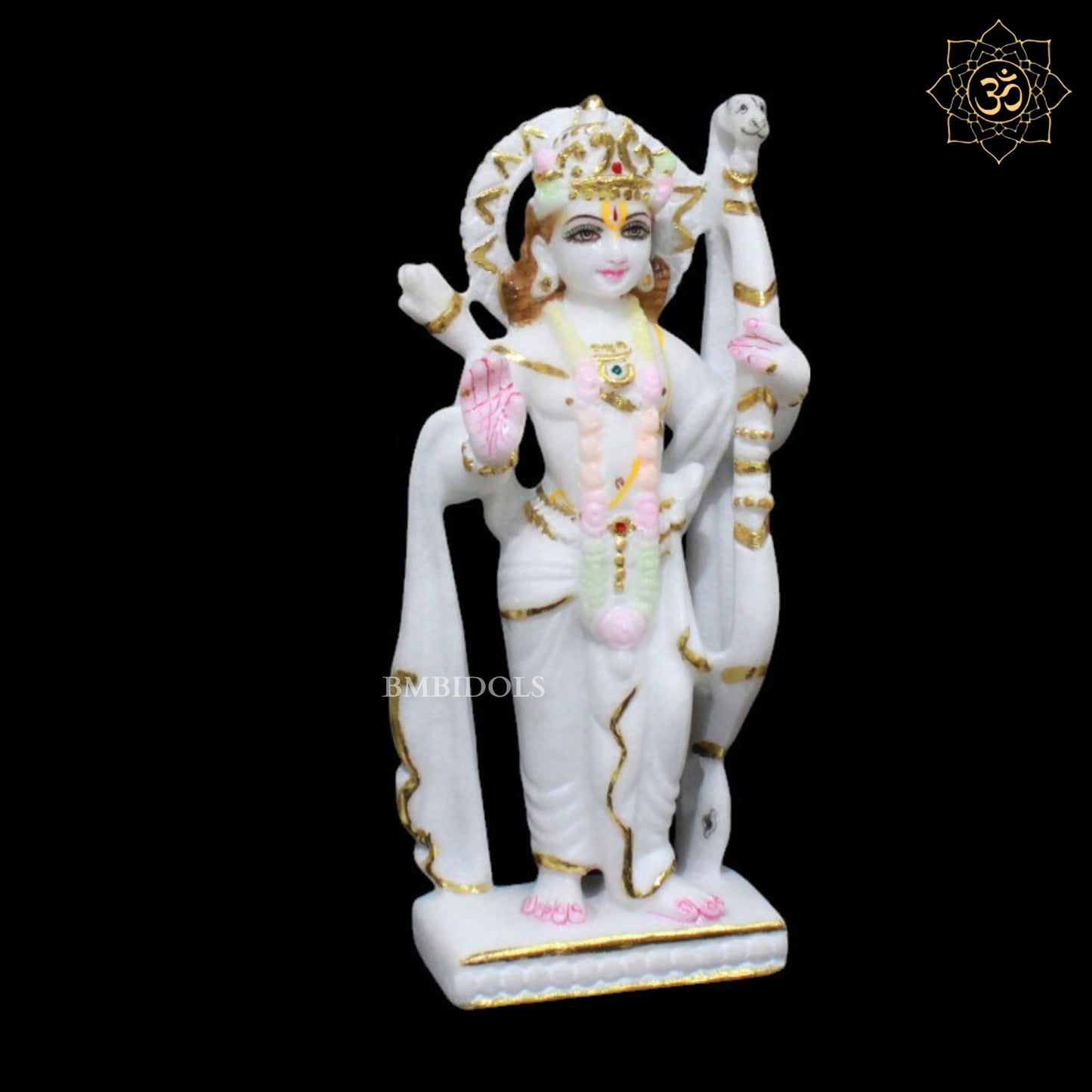 Ram Darbar Marble Statue for Homes and Temples in 9inches