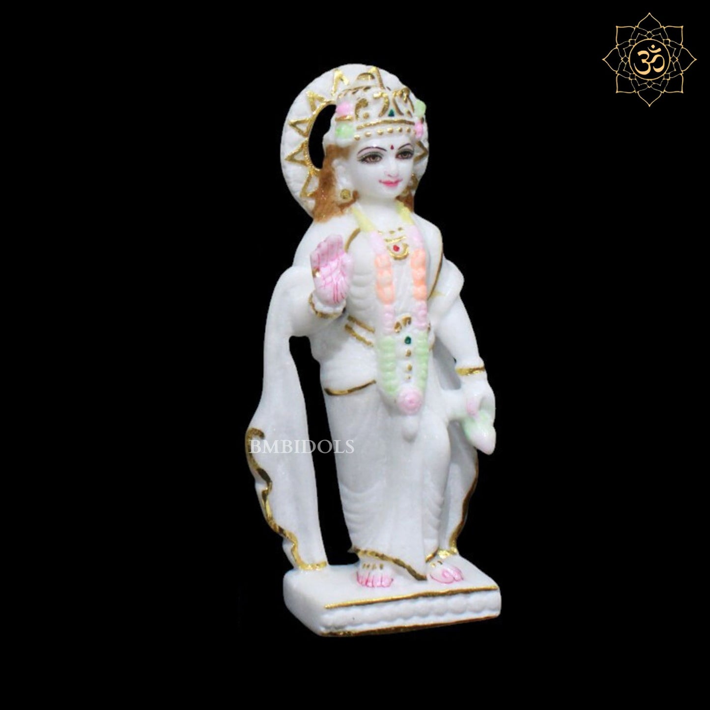 Ram Darbar Marble Statue for Homes and Temples in 9inches