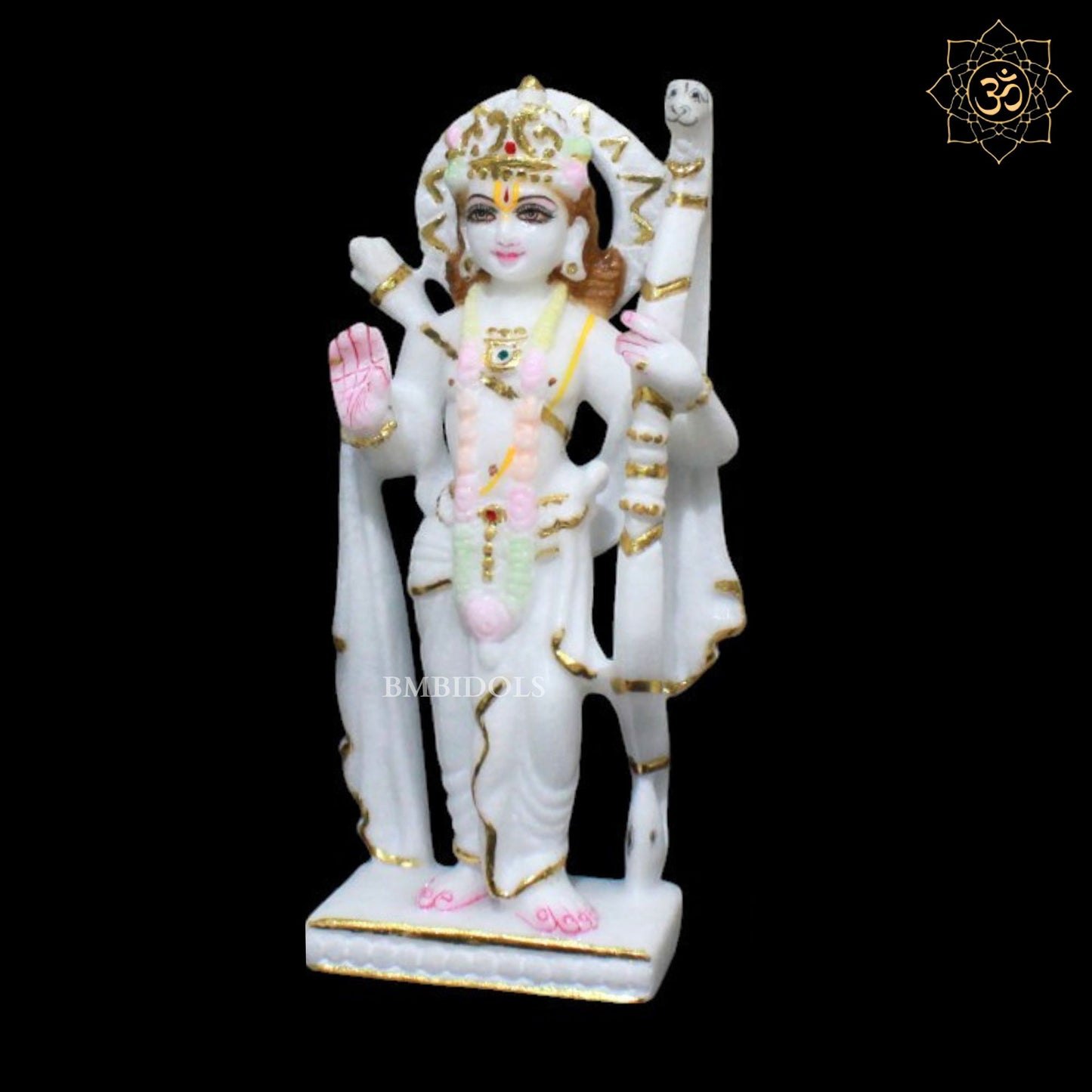 Ram Darbar Marble Statue for Homes and Temples in 9inches