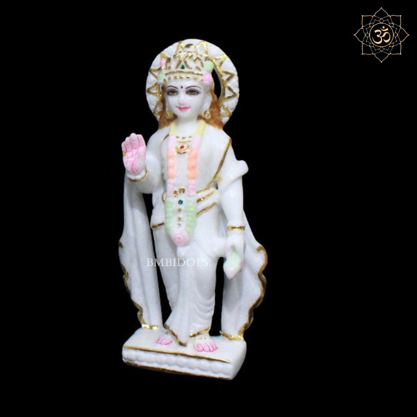 Ram Darbar Marble Statue for Homes and Temples in 9inches
