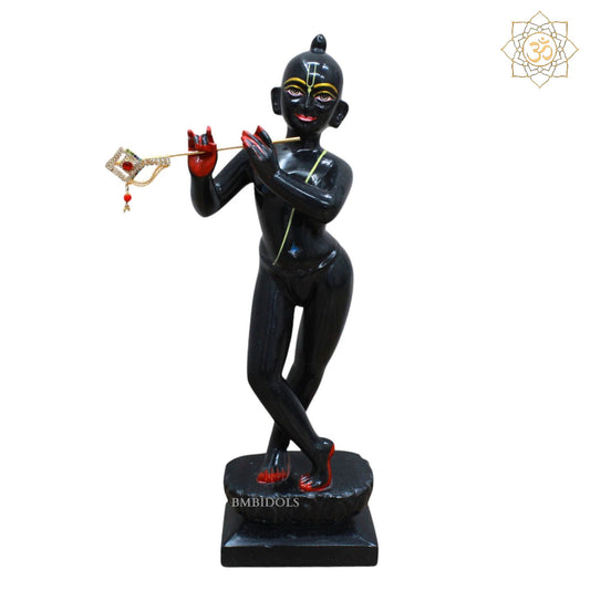 Iskcon Radha Krishna Marble Murti for Homes and Temples in 15inches