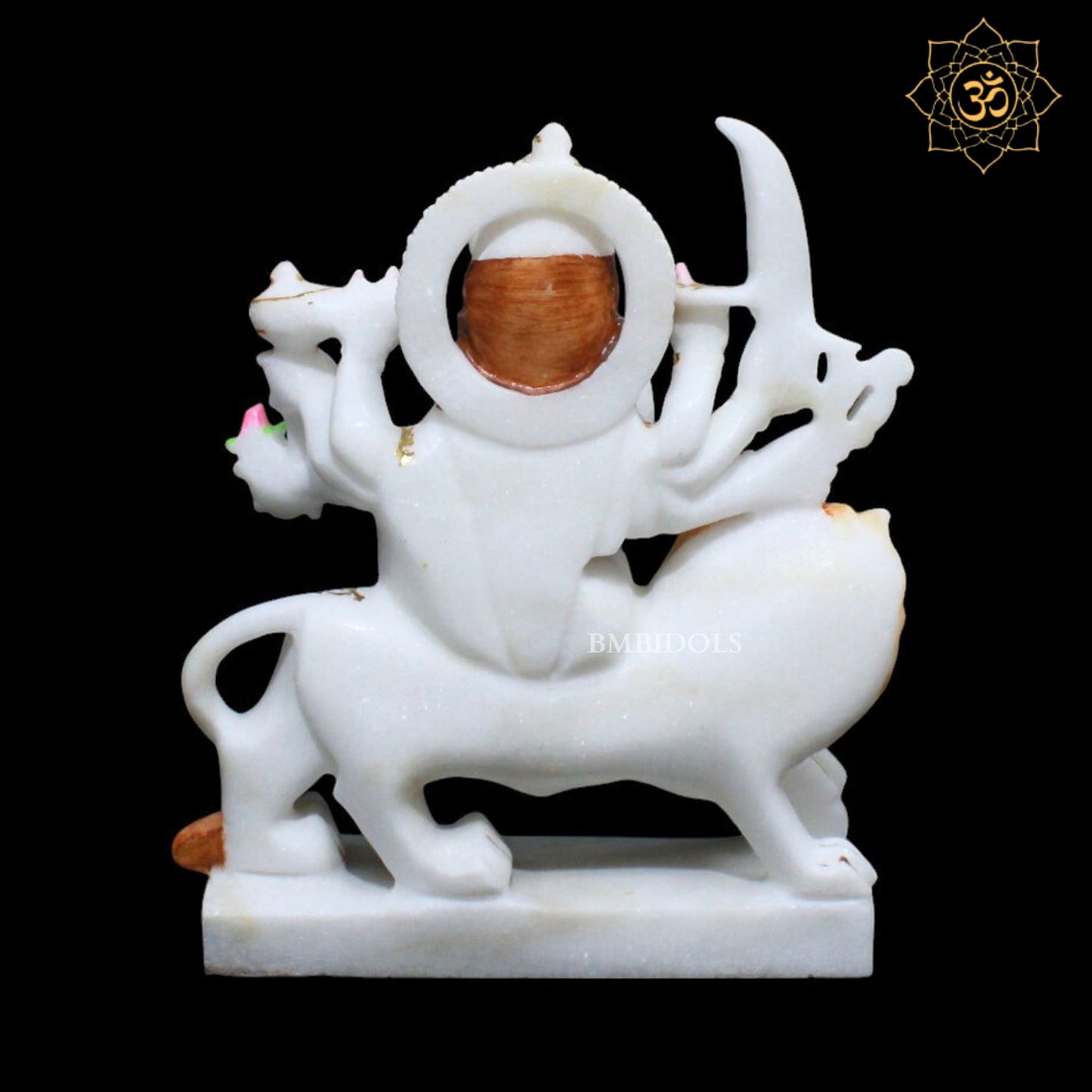 Durga Marble Murti for Homes and Temples in 9inches in Makrana Marble