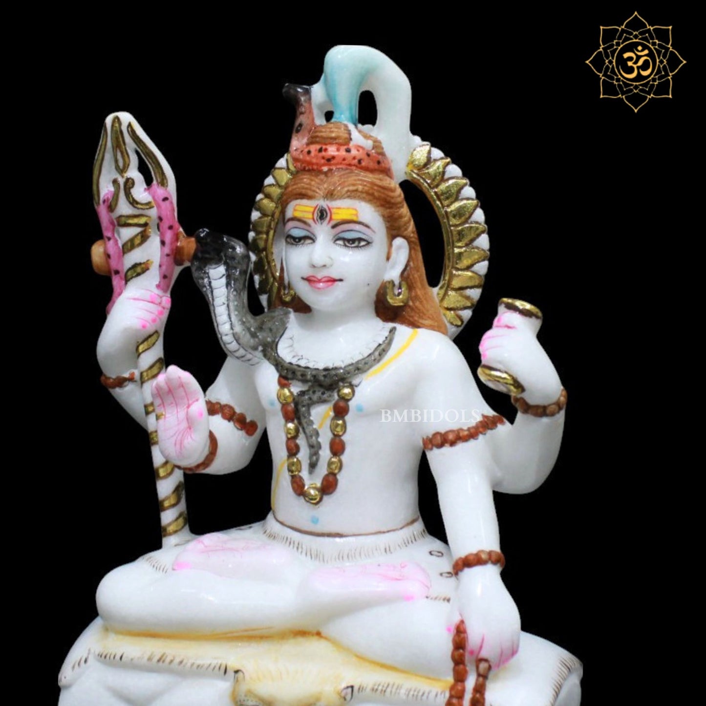Shiva Marble Murti for Homes and Temples in 10inches