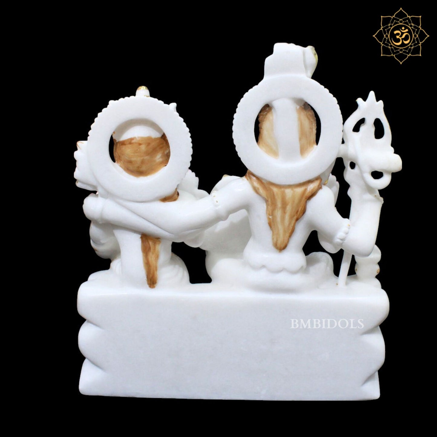 Shiv Parivar Marble Murti for Homes and Temples in 18inches in Amboze Work