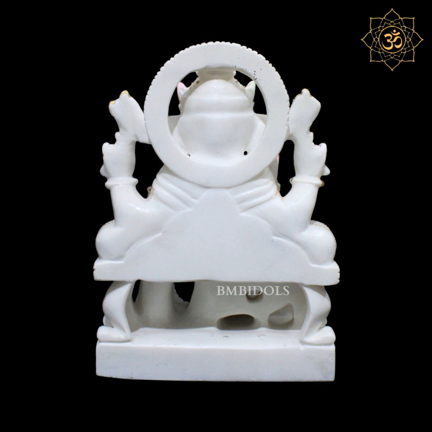Ganesh Marble Murti For Homes and Temples in 12inches