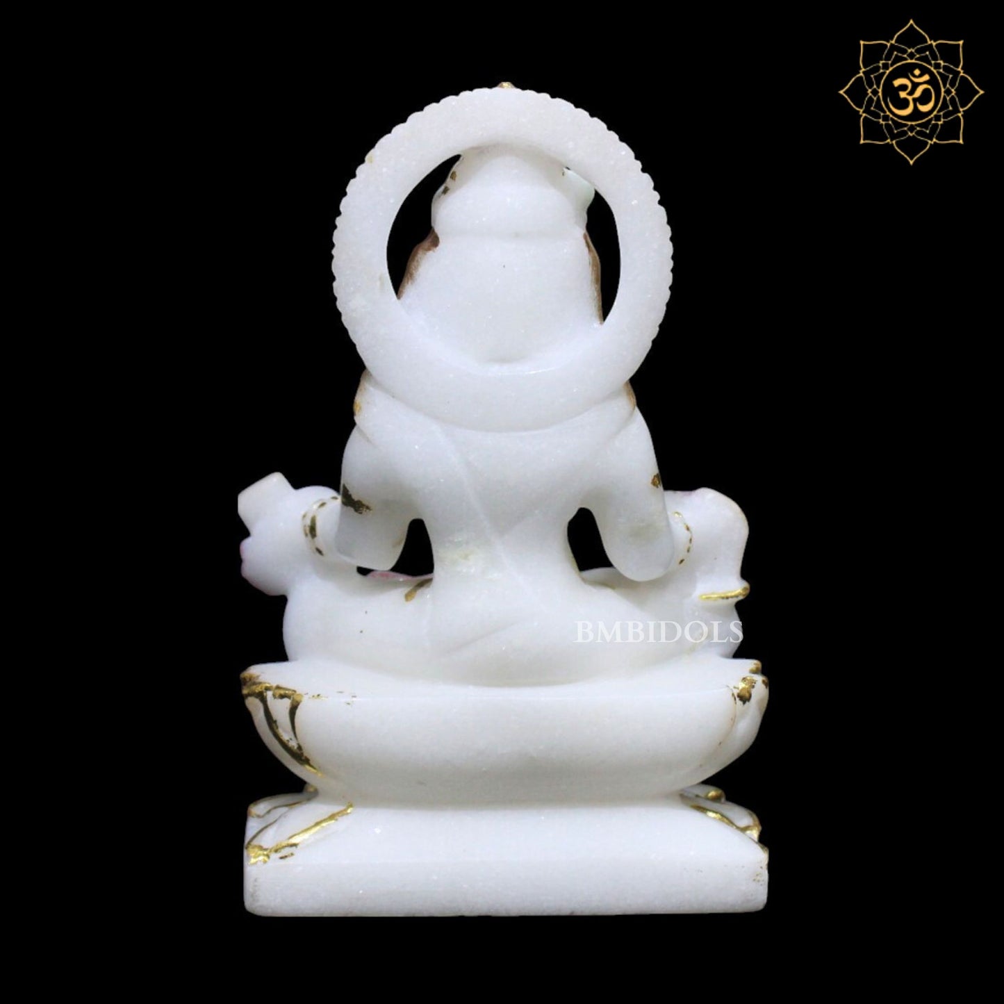 Gayatri Maa Marble Murti for Homes and Temples in 7inches