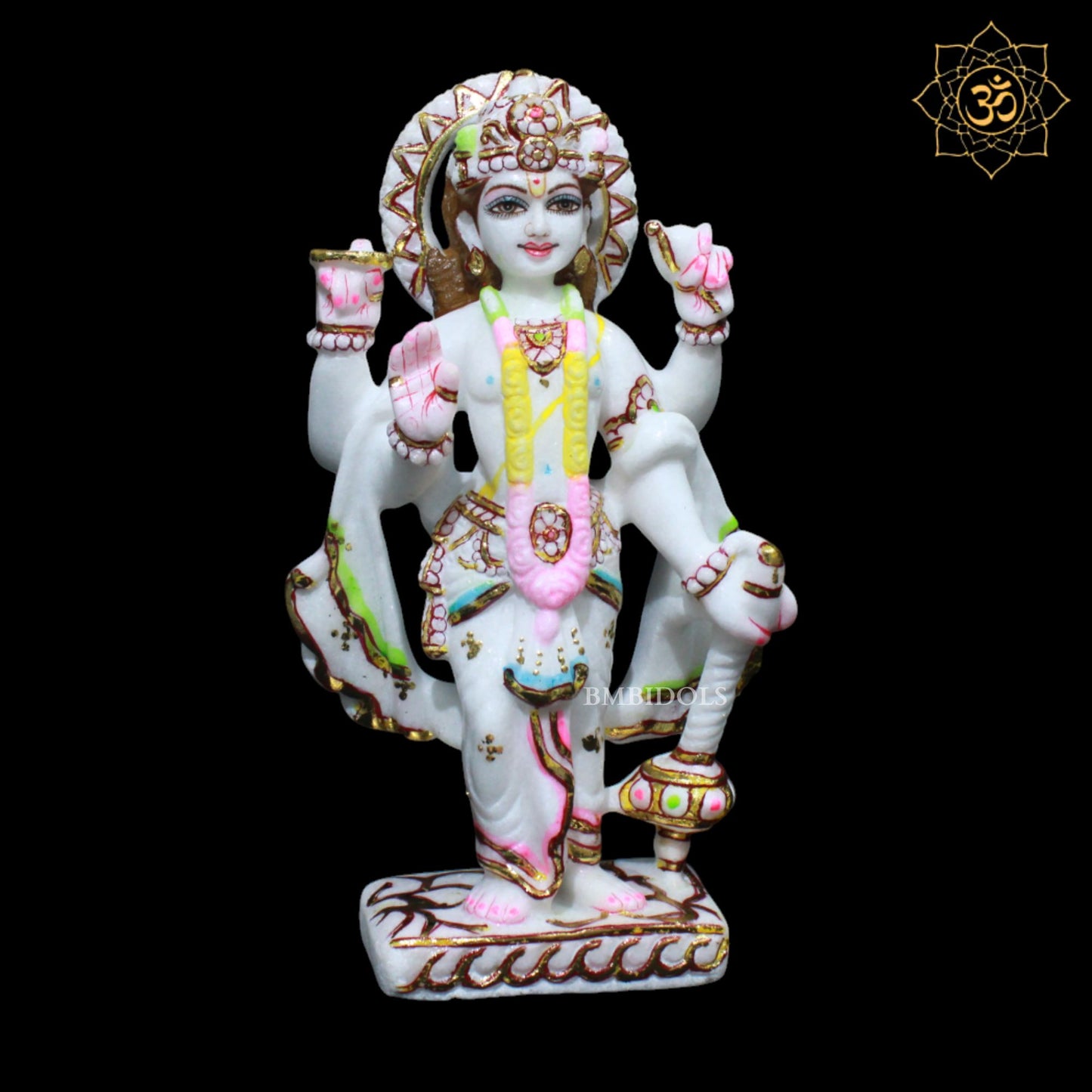 Small Lakshmi Naryan Marble Murti for Homes and Temples in 9inches
