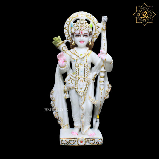 Ram Darbar Marble Murti for Homes and Temples in 18inches