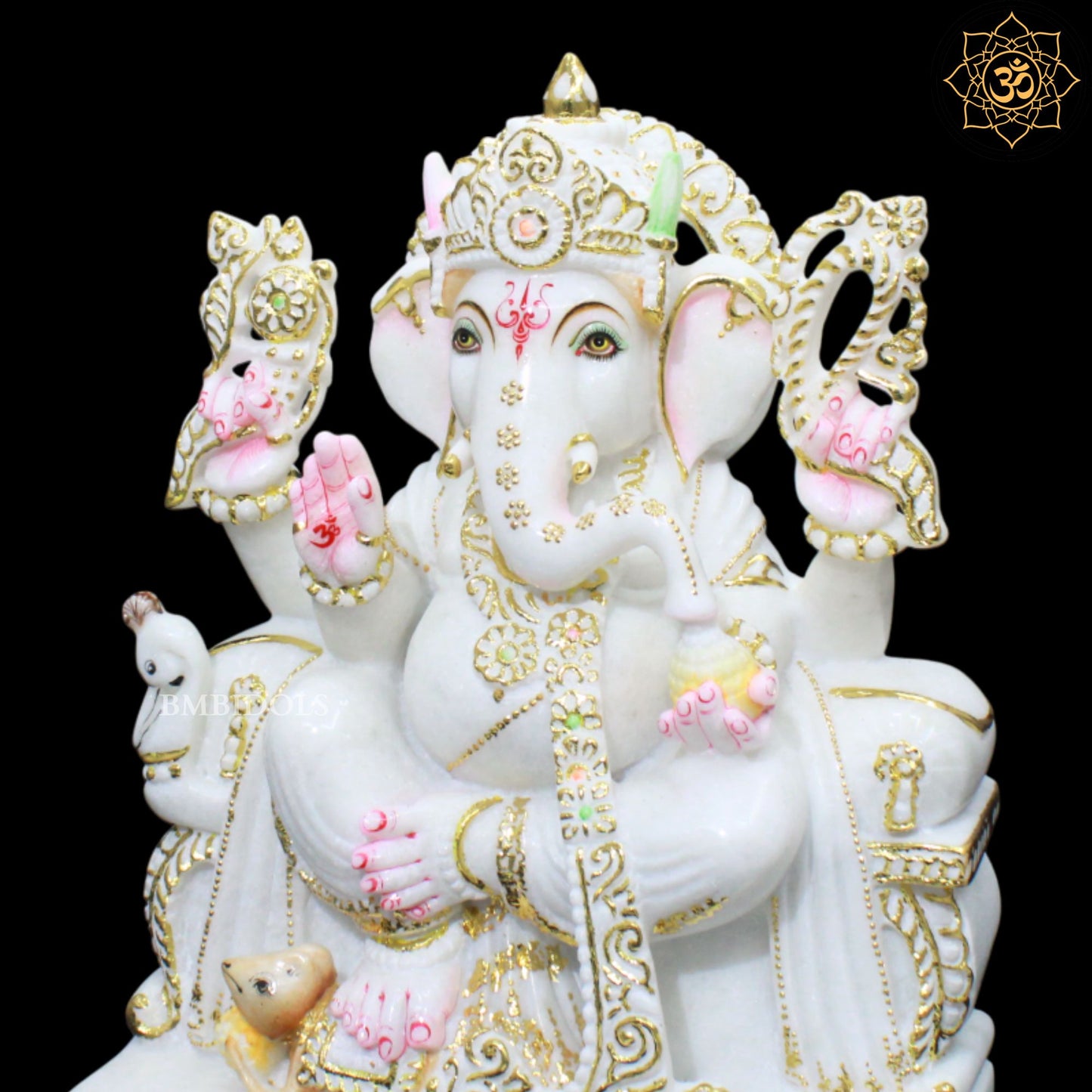Special Marble Ganesh Murti for Homes and Temples in 18inches