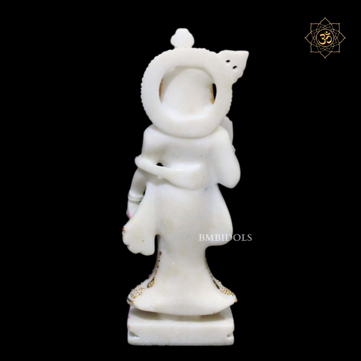 9inch Radha Krishna Bhagwan Murti in Makrana Marble
