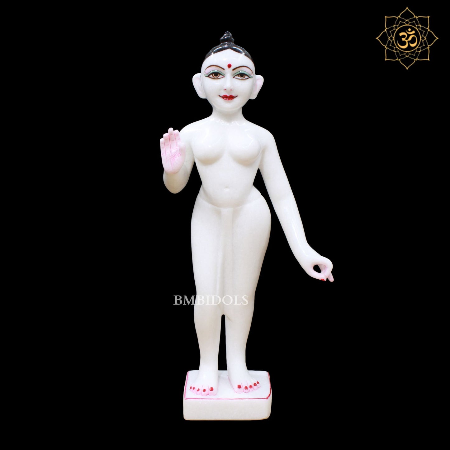 Iskcon Radha Krishna Marble Murti for Homes or Temples