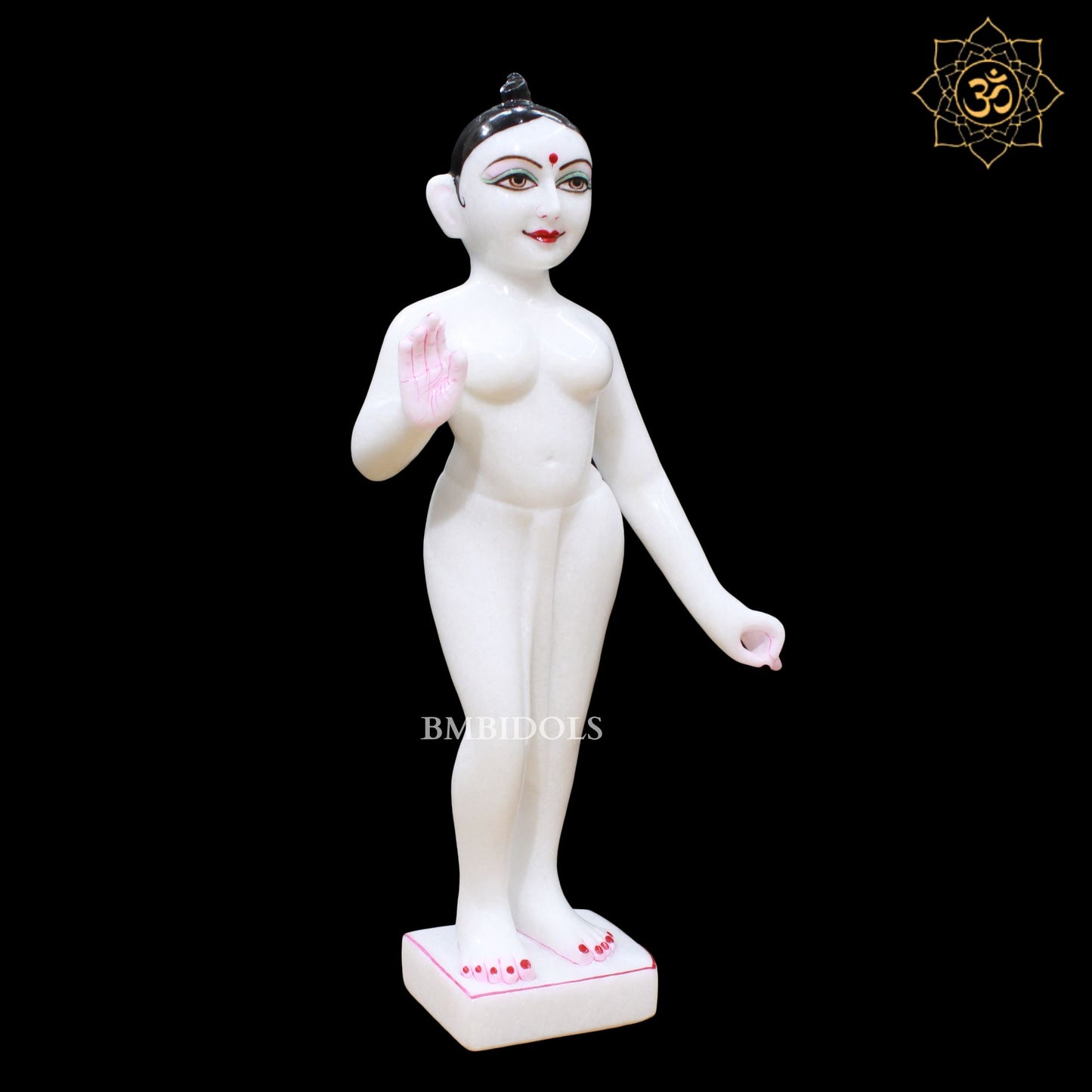 Iskcon Radha Krishna Marble Murti for Homes or Temples