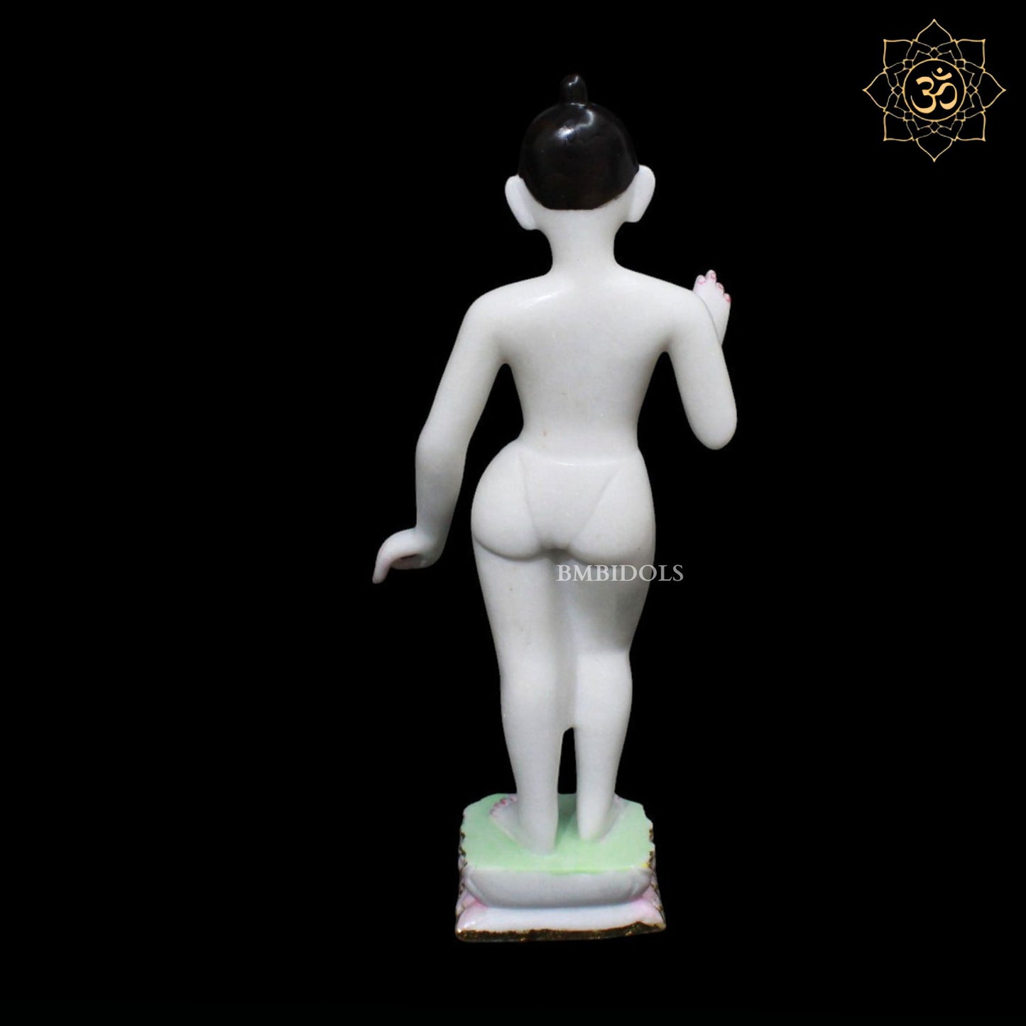 21inch Marble Iskcon Radha Krishna Murti for Homes and Temples Makrana Marble
