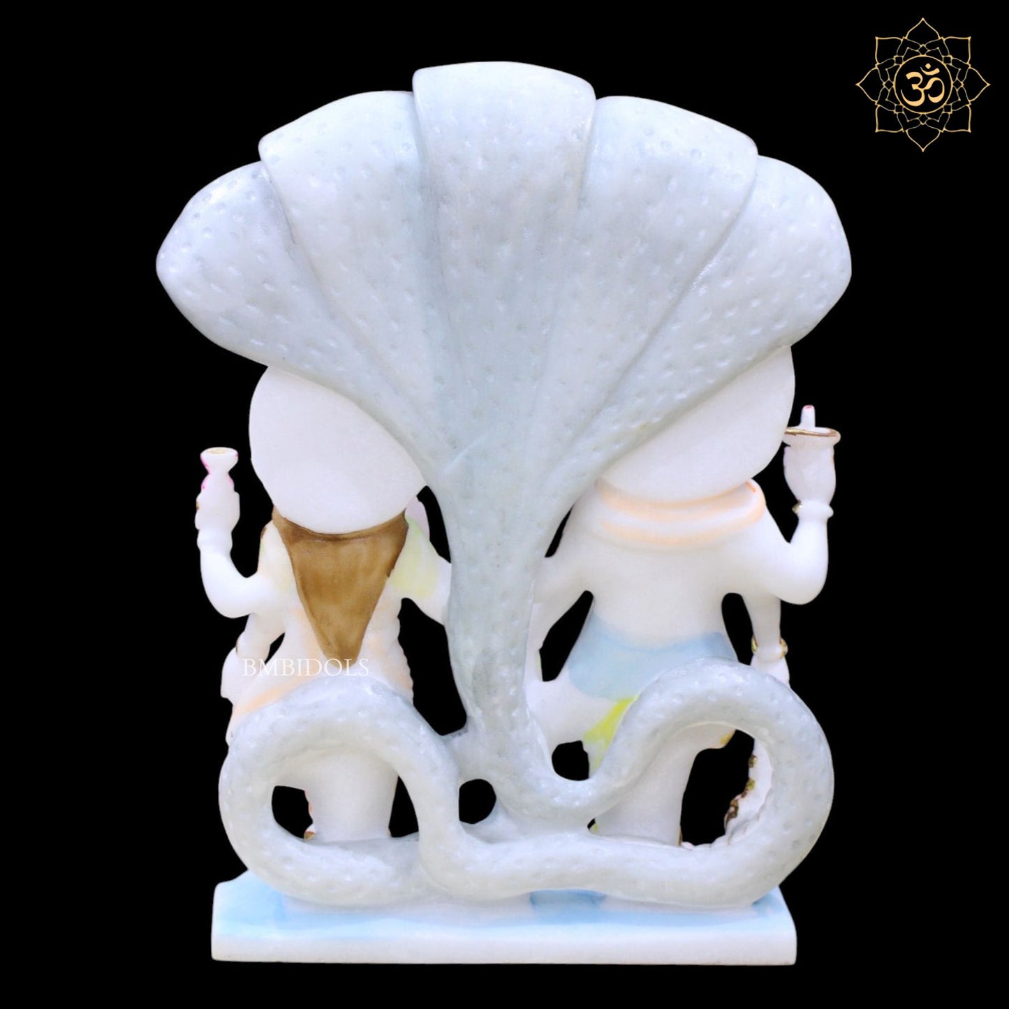 Lakshmi Narayan Marble Murti in 15inches of Makrana Marble