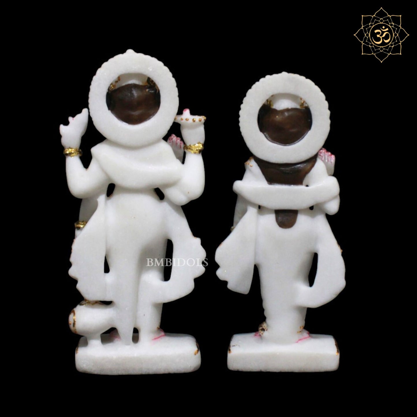 Lakshmi Narayan Marble Murti for Homes and Temples in 9inches