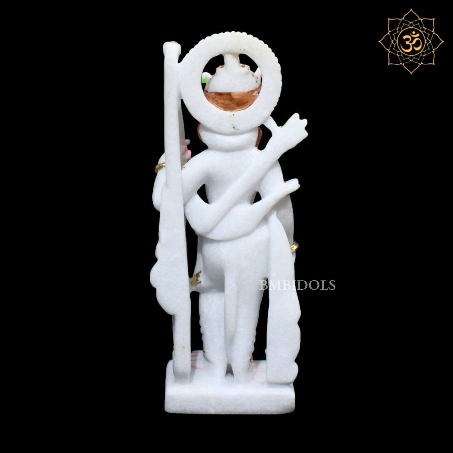 Ram Darbar Marble Statue in Makrana Marble with Ram, Lakshman, Sita and Hanuman
