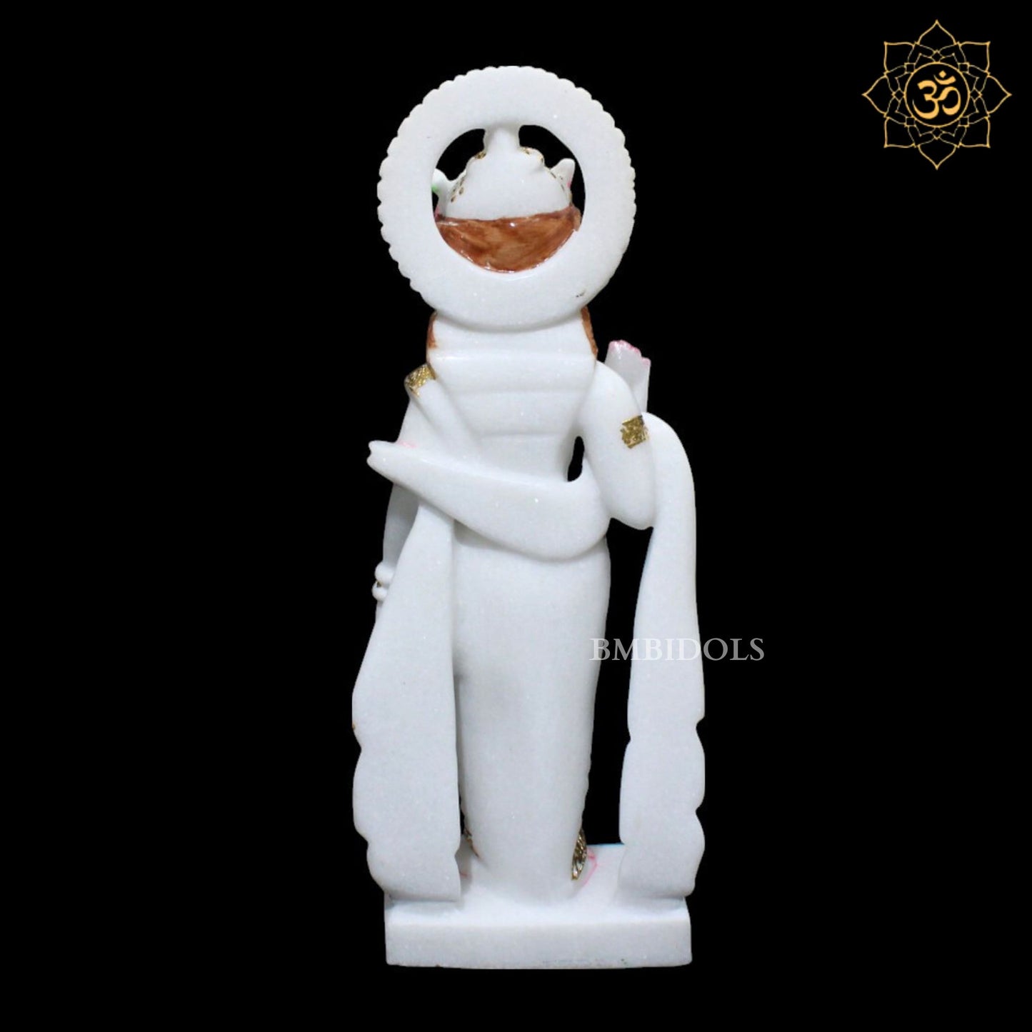 Ram Darbar Marble Statue in Makrana Marble with Ram, Lakshman, Sita and Hanuman