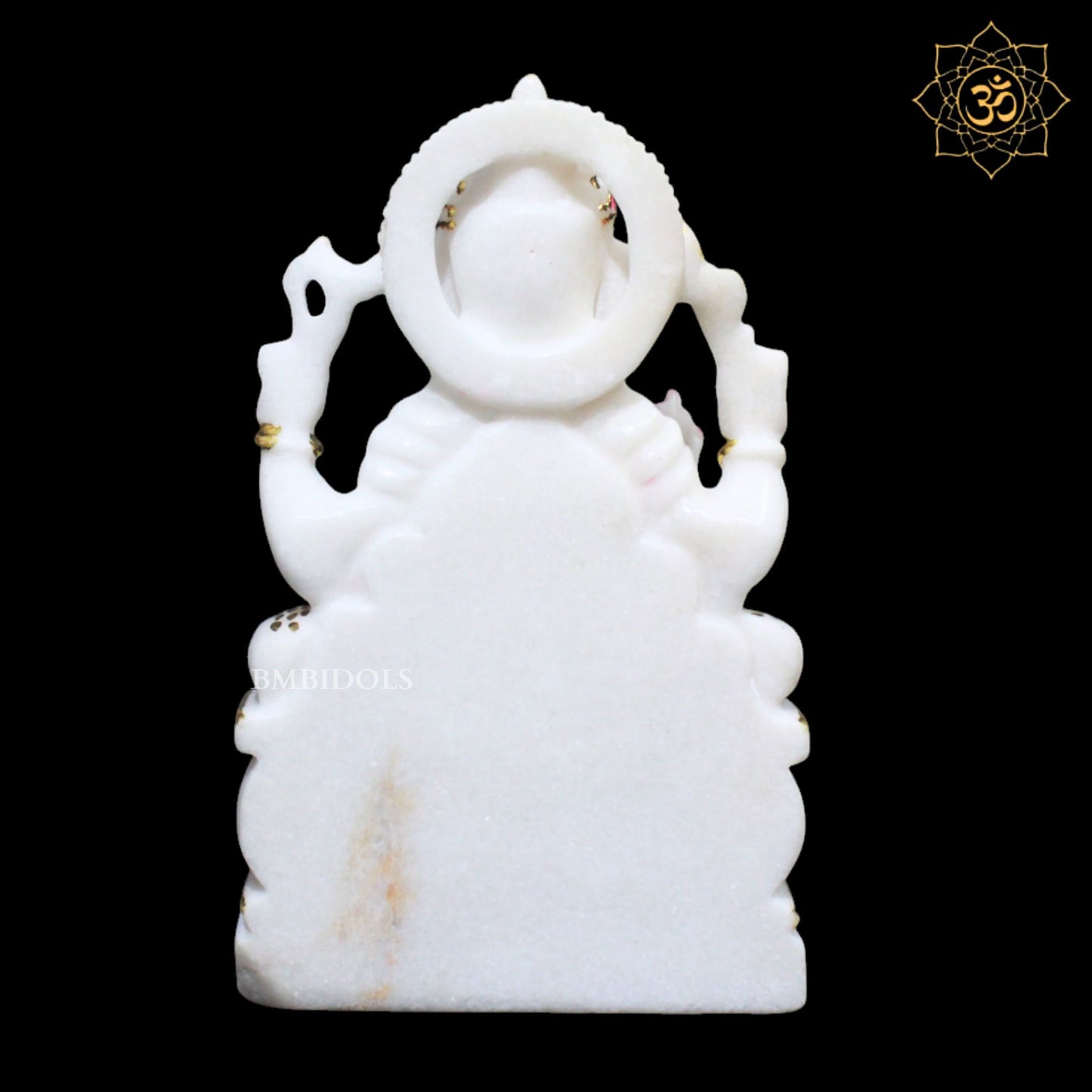 9inches Ganesh Bhagwan Marble Murti for Home Mandirs