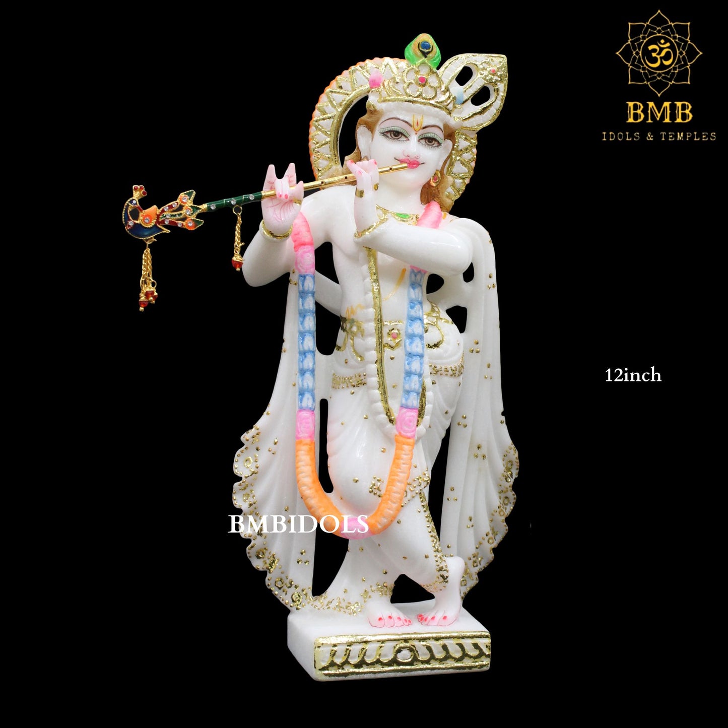 Marble Krishna Statue