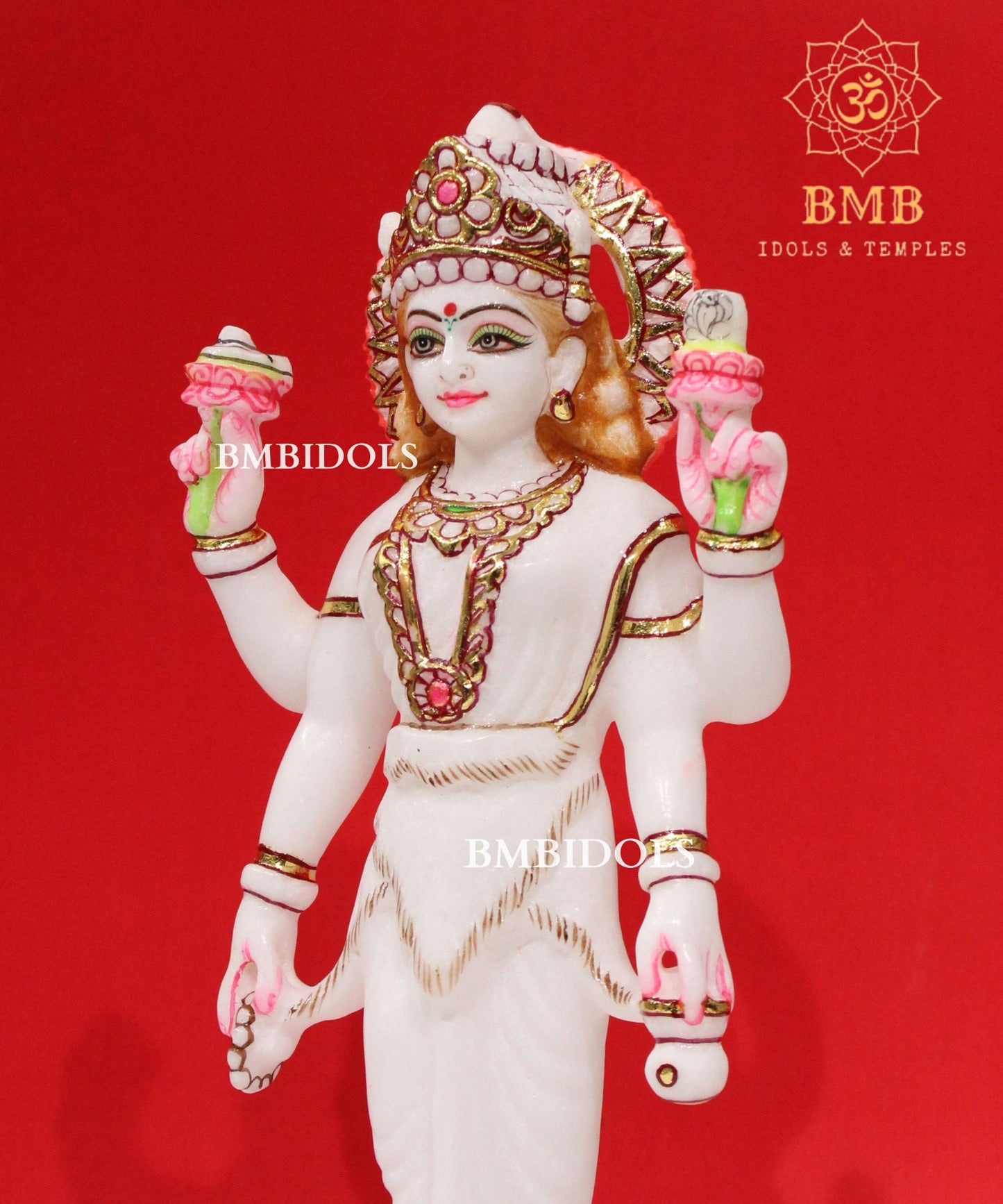 Parvati Marble statue