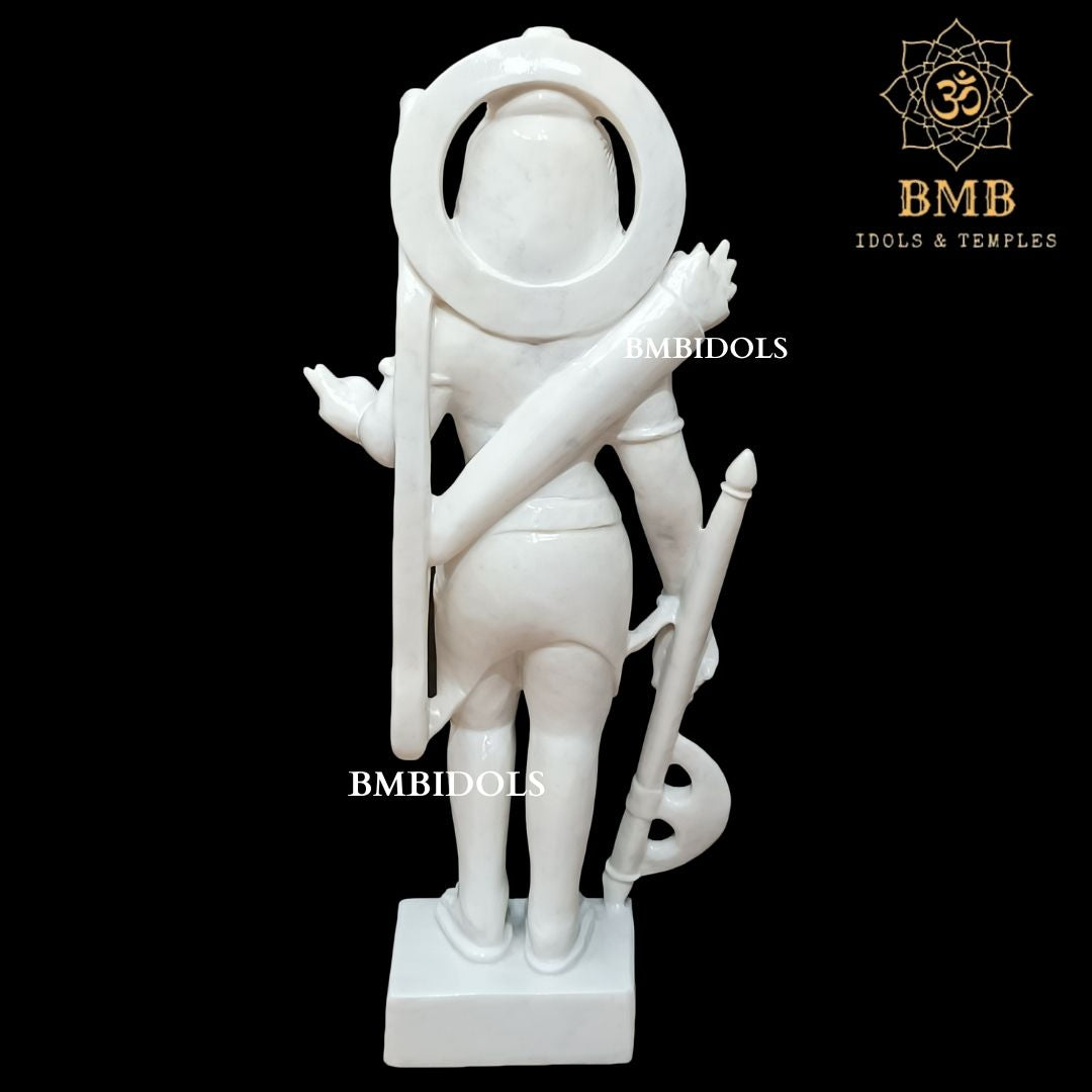 Marble Parshuram Bhagwan Murti made in Makrana Marble in 24inches