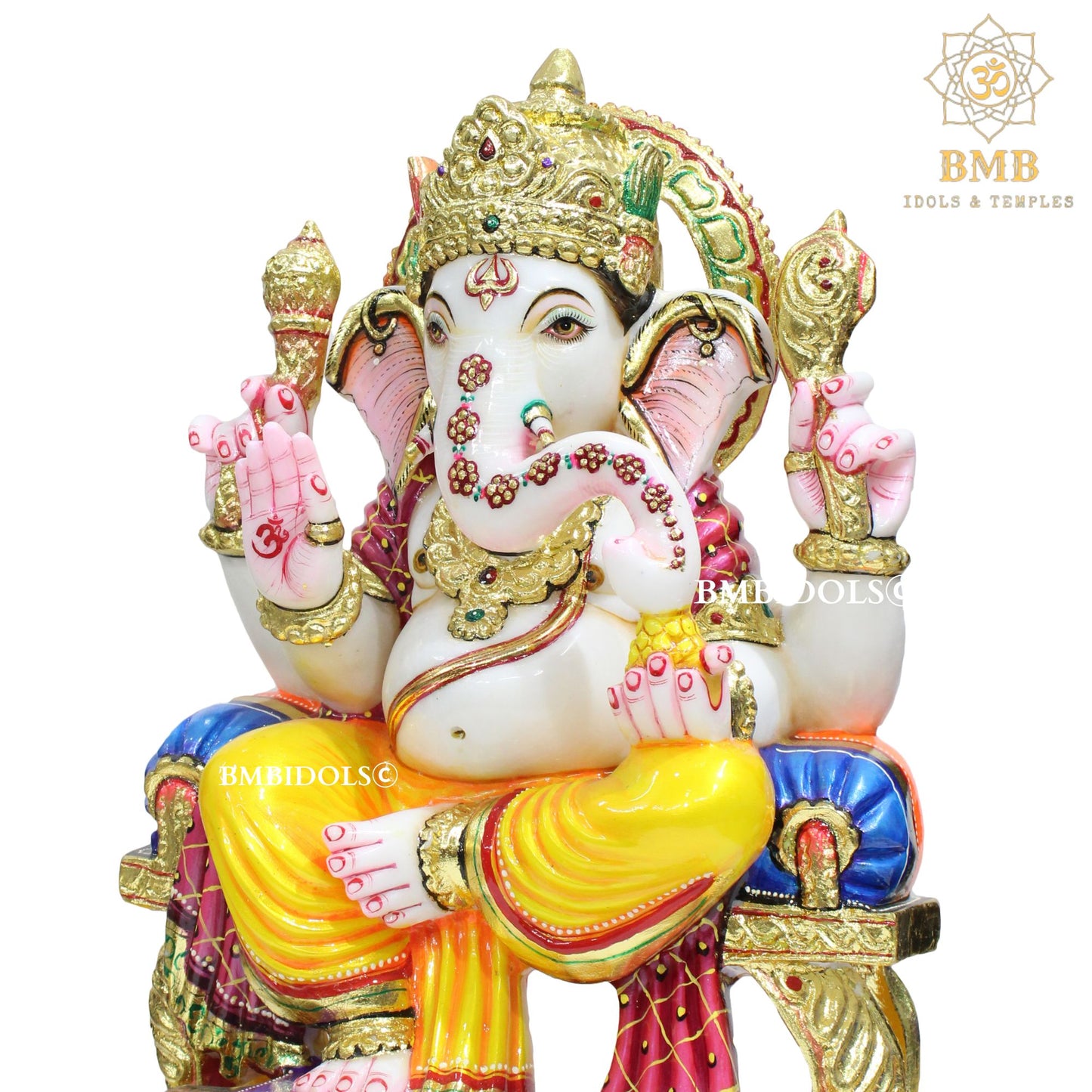 Ganesh Marble Statue