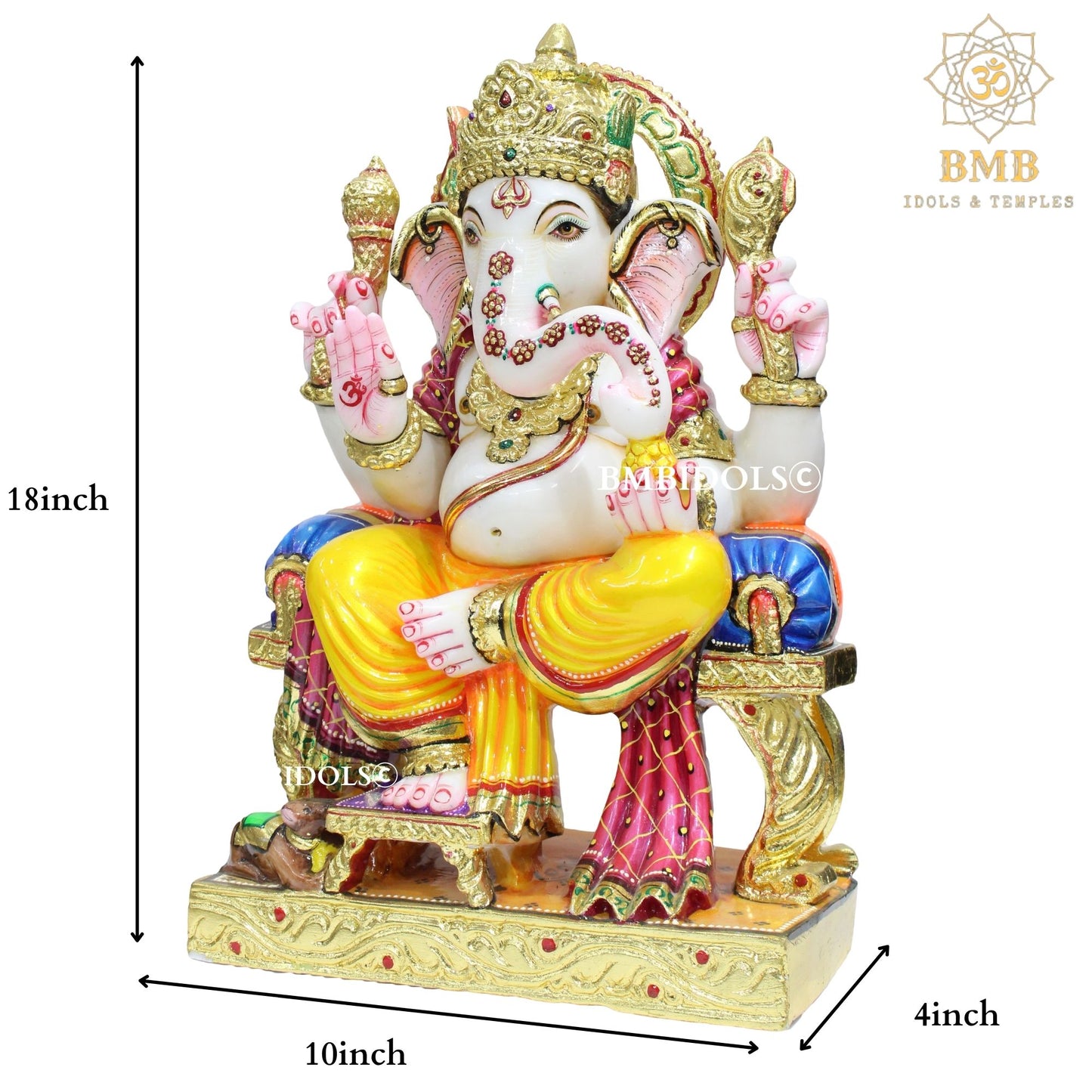 Marble Ganpati Statue
