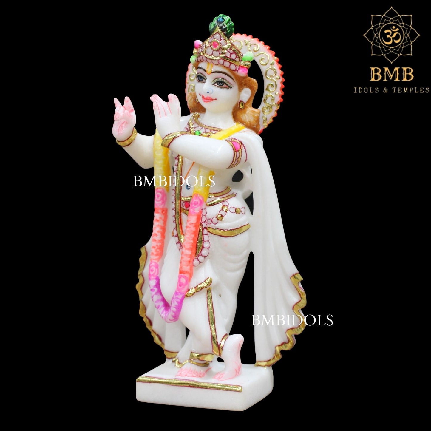 Small Marble Radha Murti