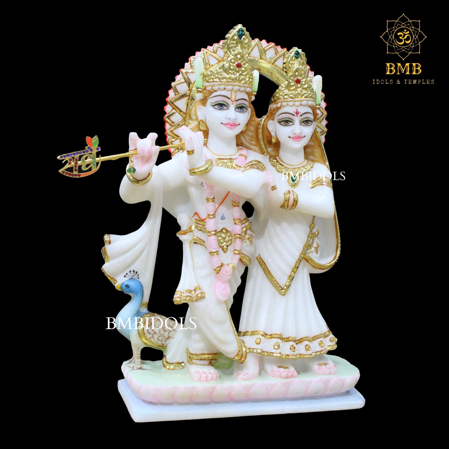 Marble Jugal Radha Krishna Murti