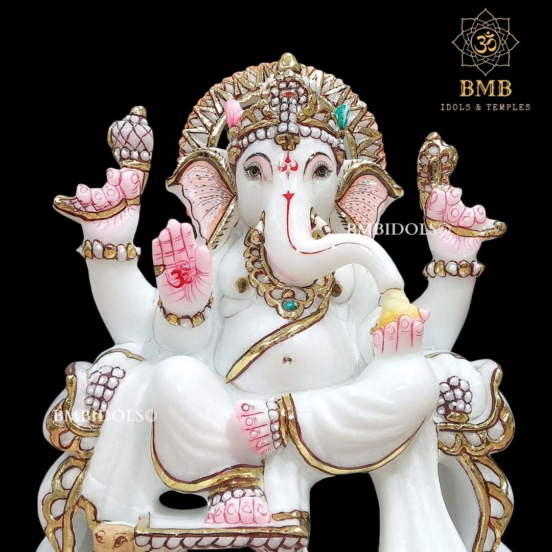 Marble Ganesh ji Statue